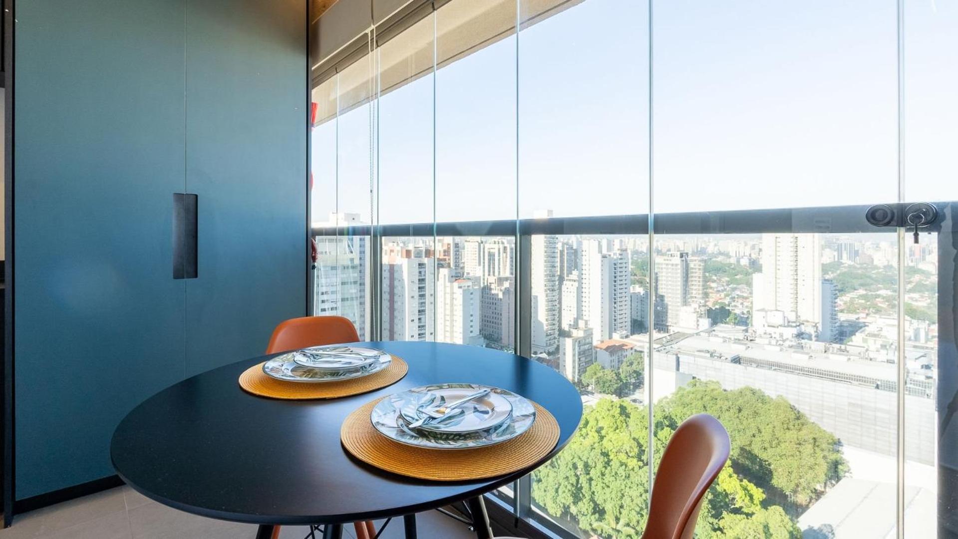 Experiência by Dabra House: Studios com Vista Panorâmica, Jardim Paulista!
