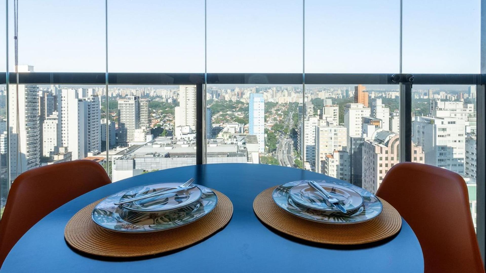 Experiência by Dabra House: Studios com Vista Panorâmica, Jardim Paulista!