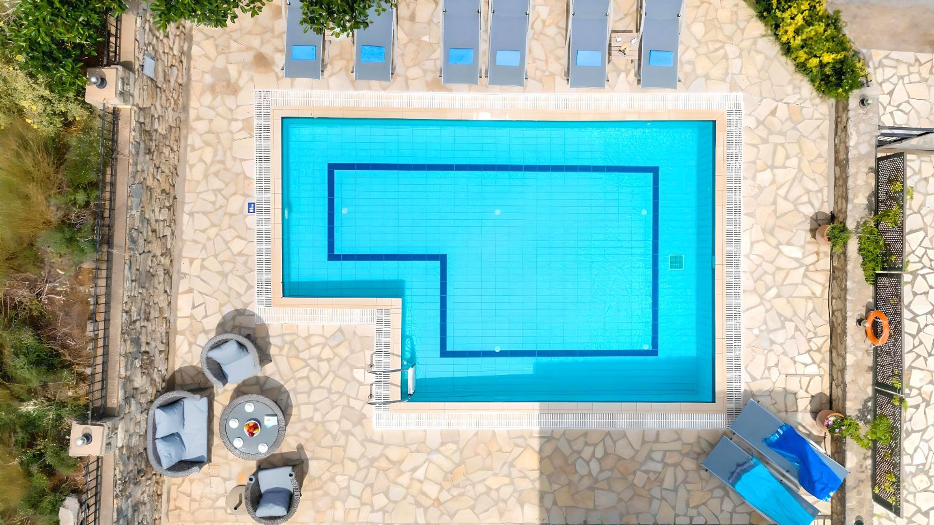 Mare Blue Villas Heated Pool view 5