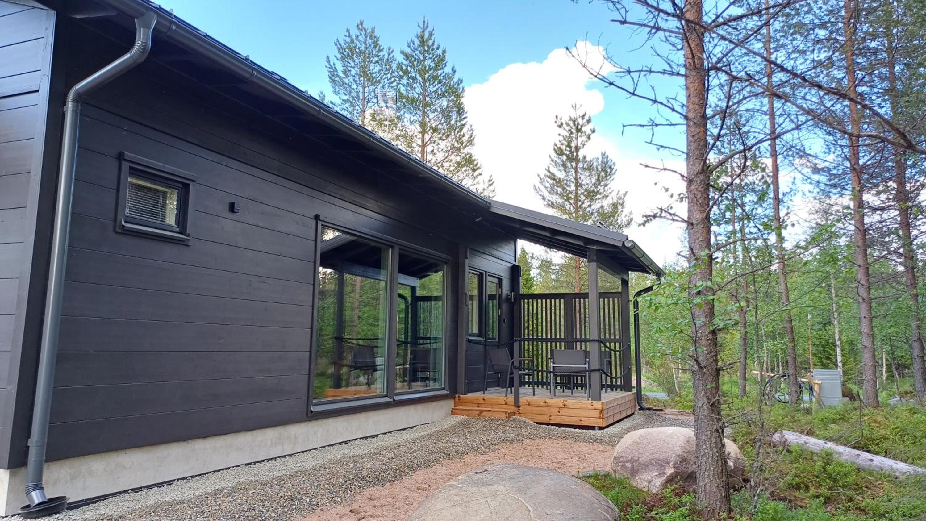 Villa Raikas, Northern Lights, ski & lake, free wifi, Vuosseli Resort Ruka view 2