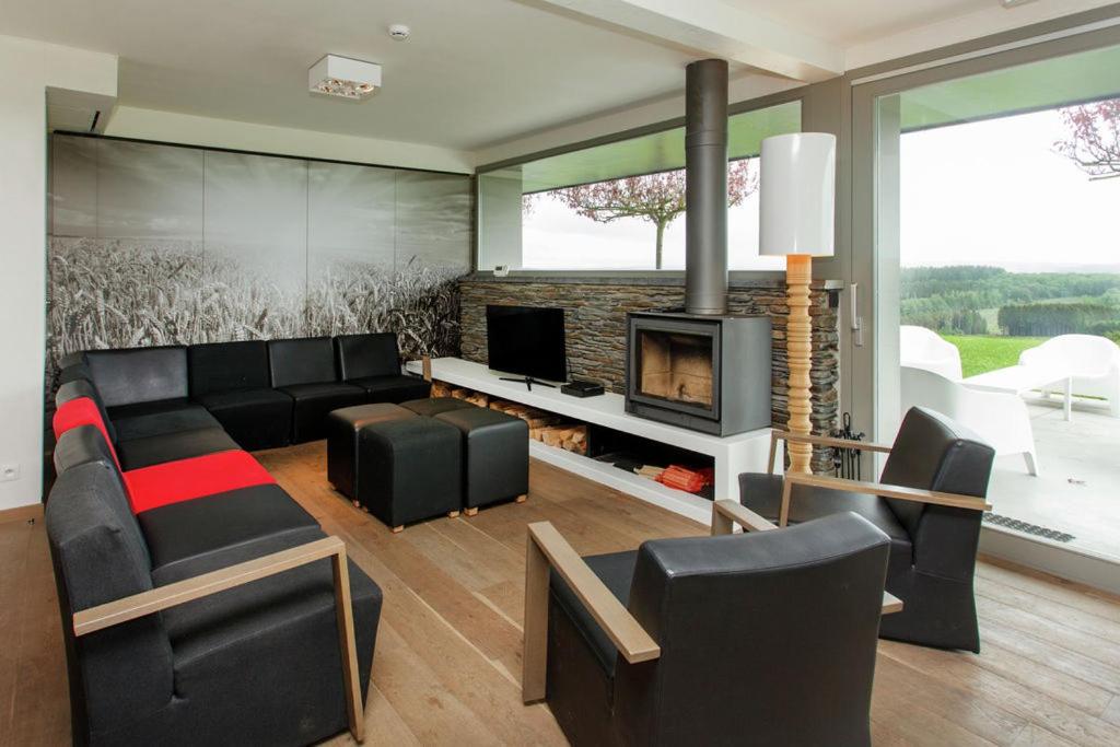 luxe vakantiehuis met panoramisch uitzicht Nisramont