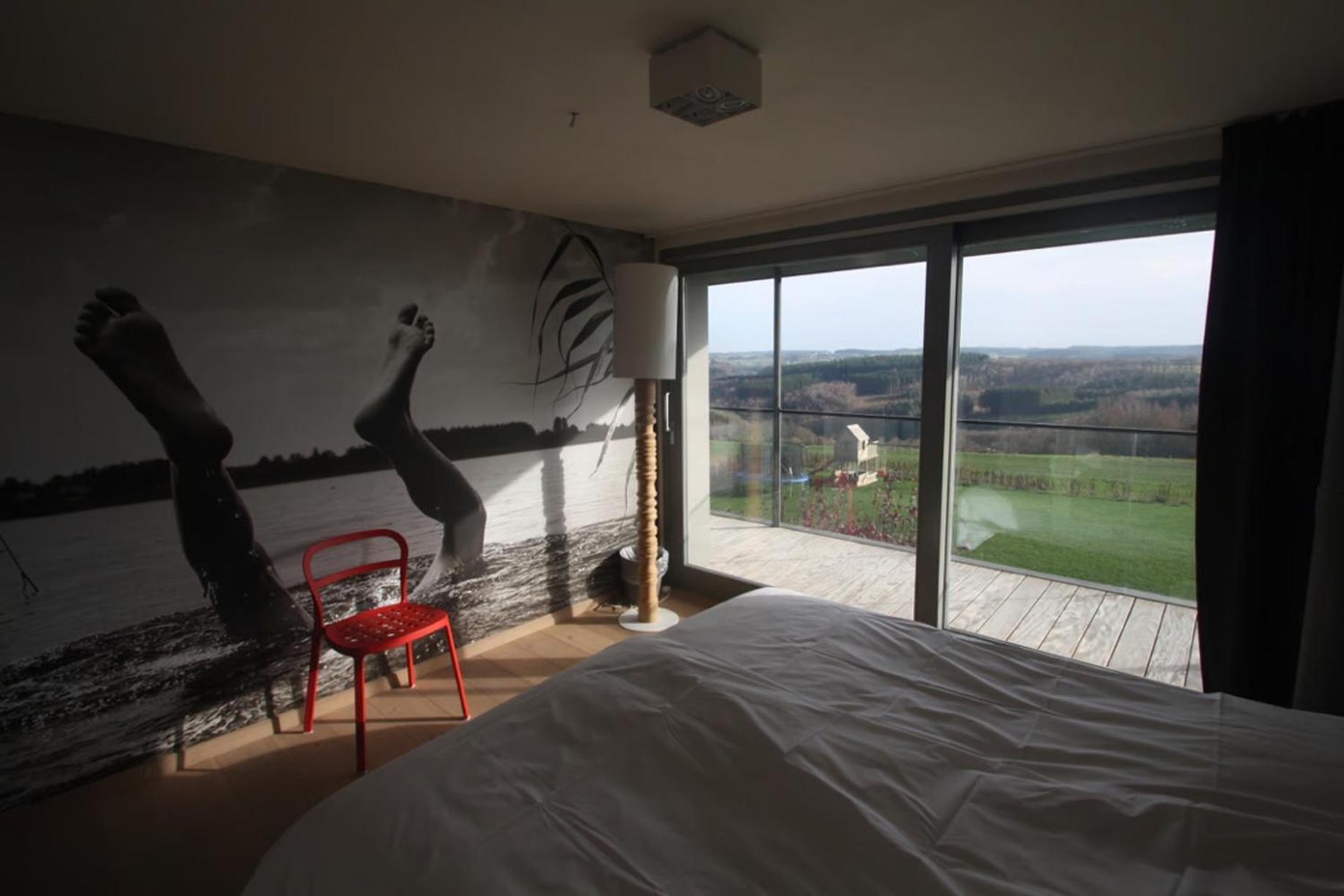 luxe vakantiehuis met panoramisch uitzicht Nisramont