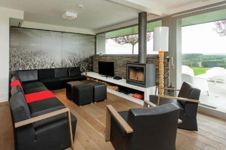 luxe vakantiehuis met panoramisch uitzicht Nisramont