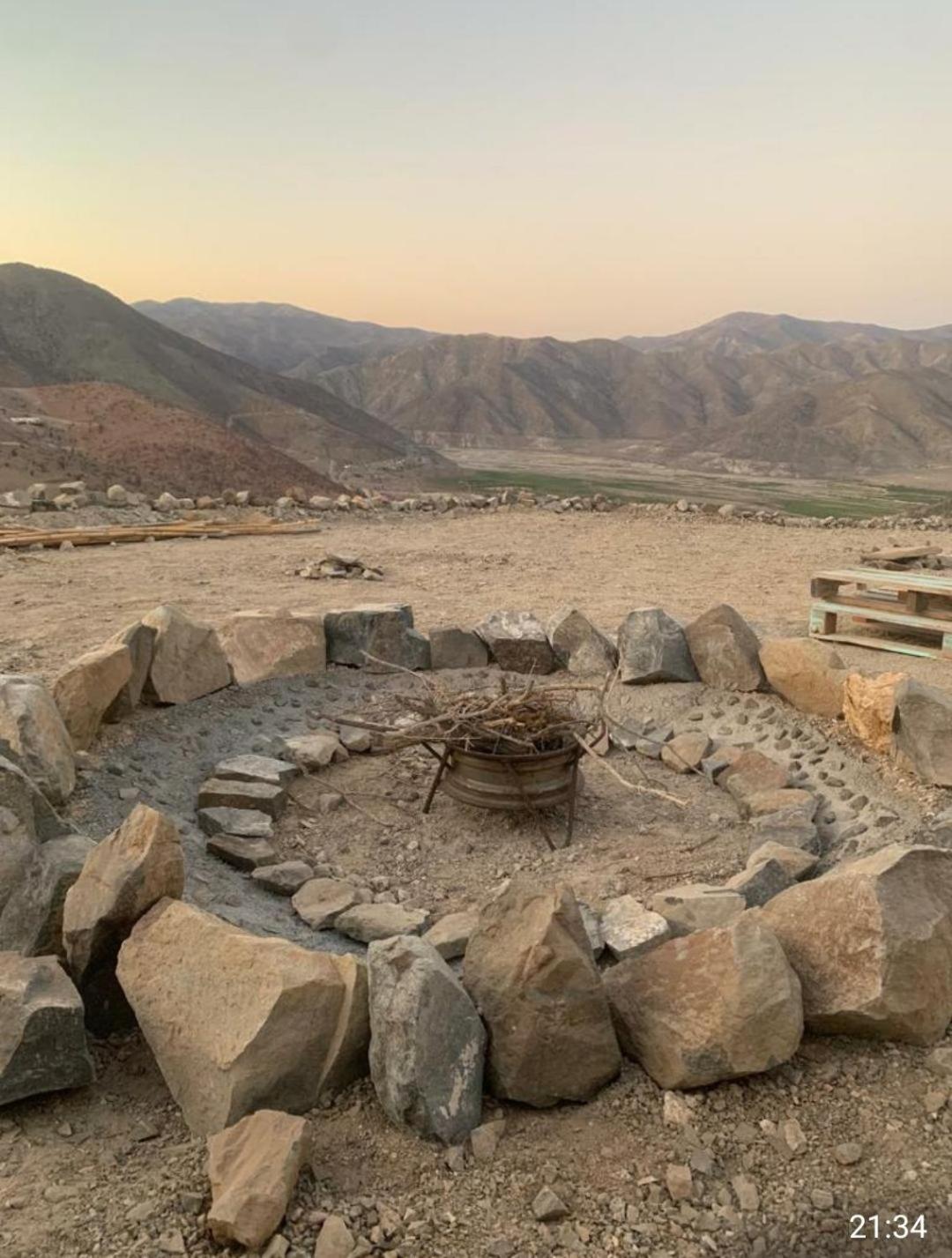 Casa Puclaro, terraza panorámica Valle del Elqui