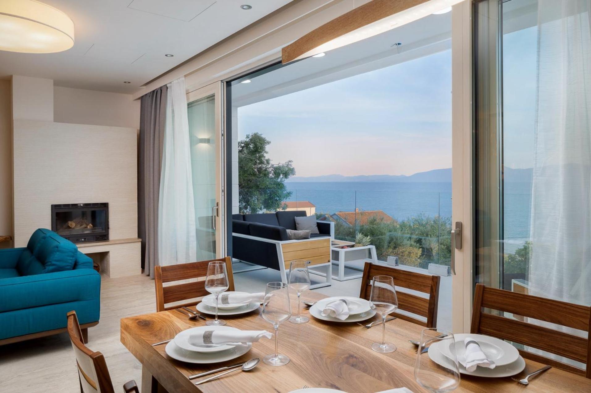Villa Luna Mare mit Pool und Sauna view 4