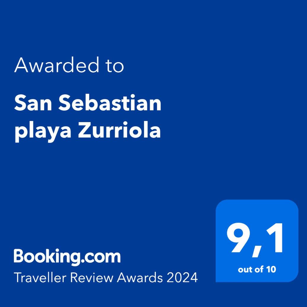 San Sebastian playa Zurriola-NO PARTIES AT HOME-ANDAMIO hasta marzo-SCAFFOLD until March