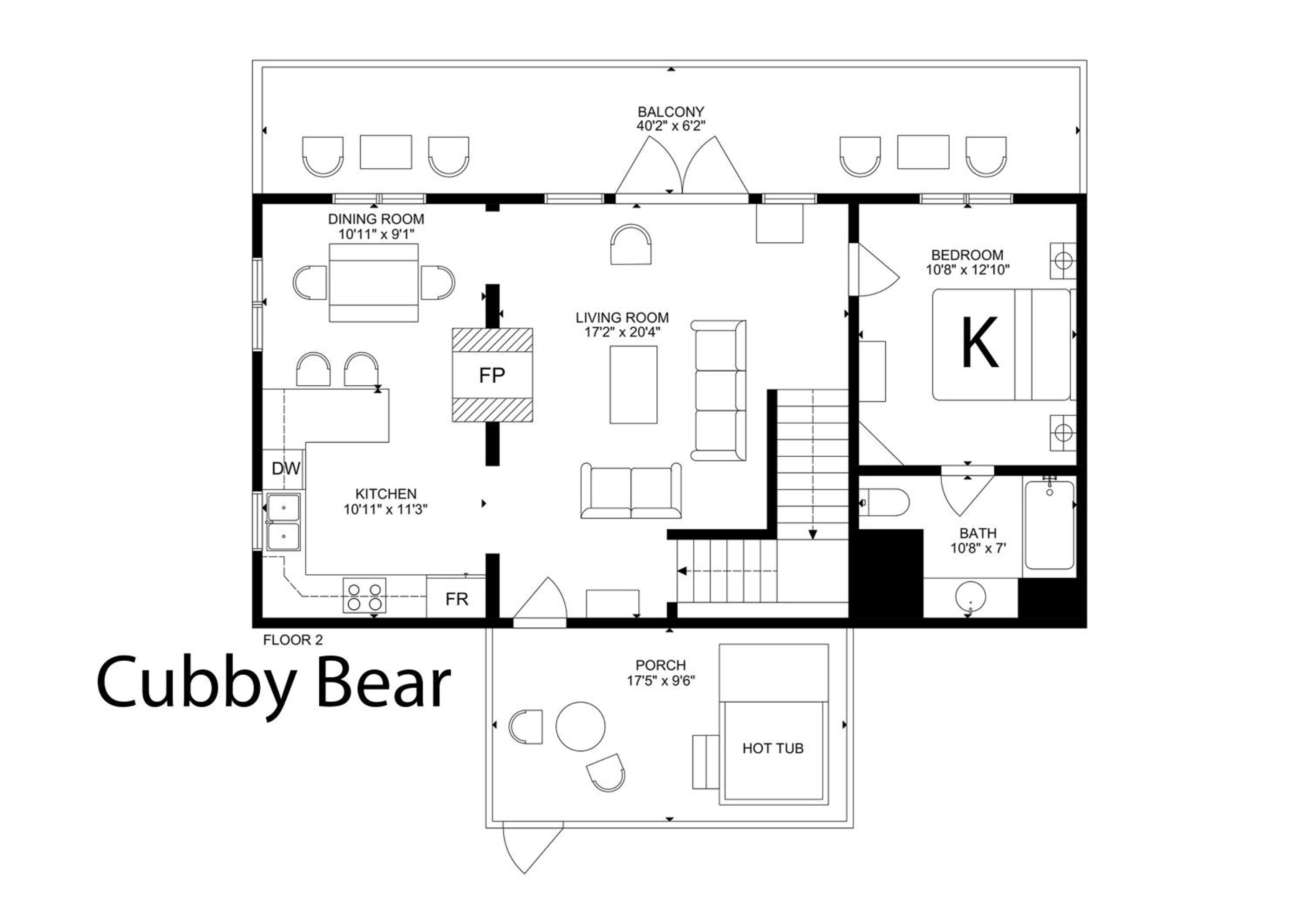 Cubby Bear, Free Attraction Tickets, Game Room, Hot Tub, seasonal pool Access, WIFI!!!