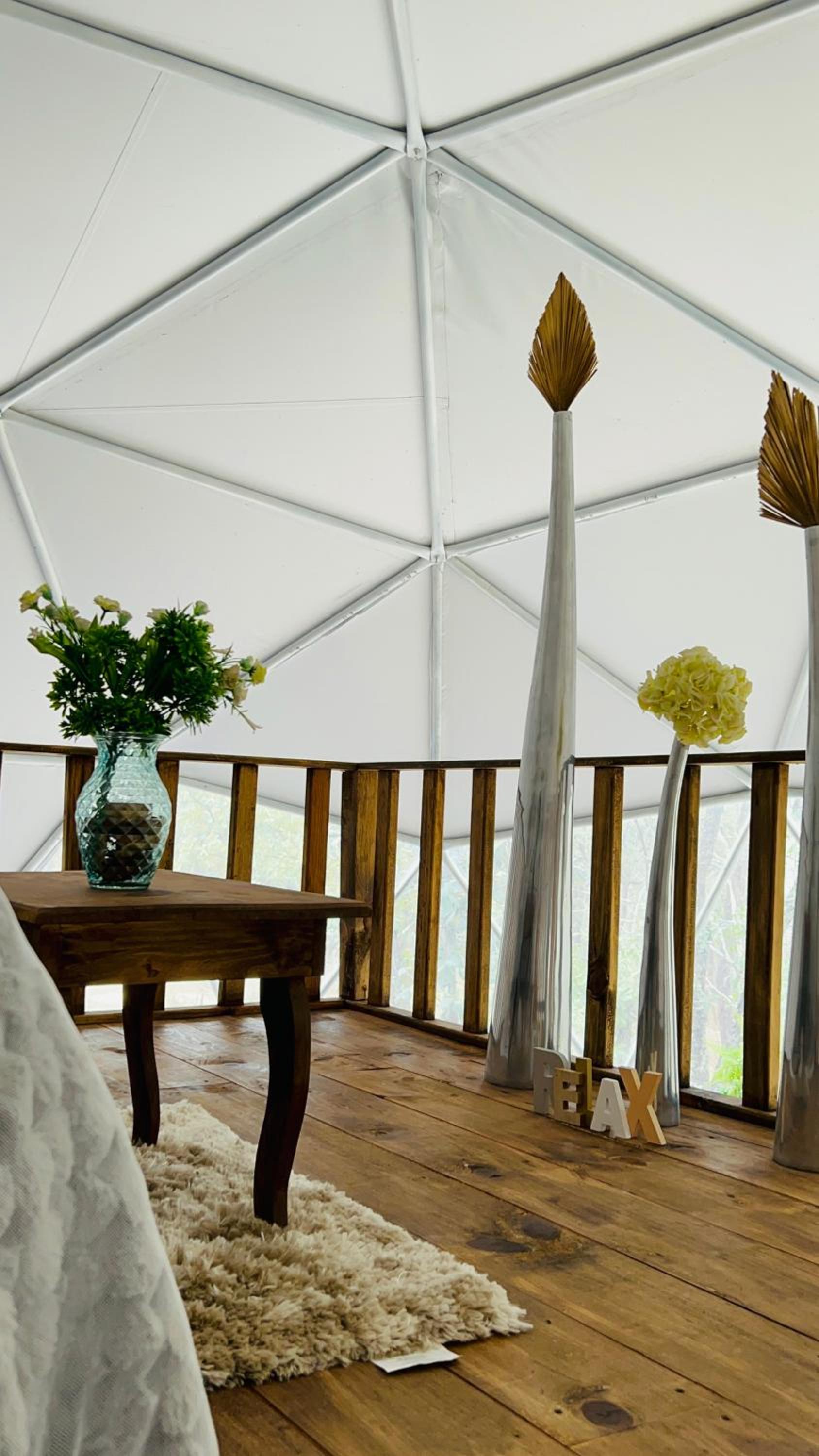 Glamping de lujo en Huasca