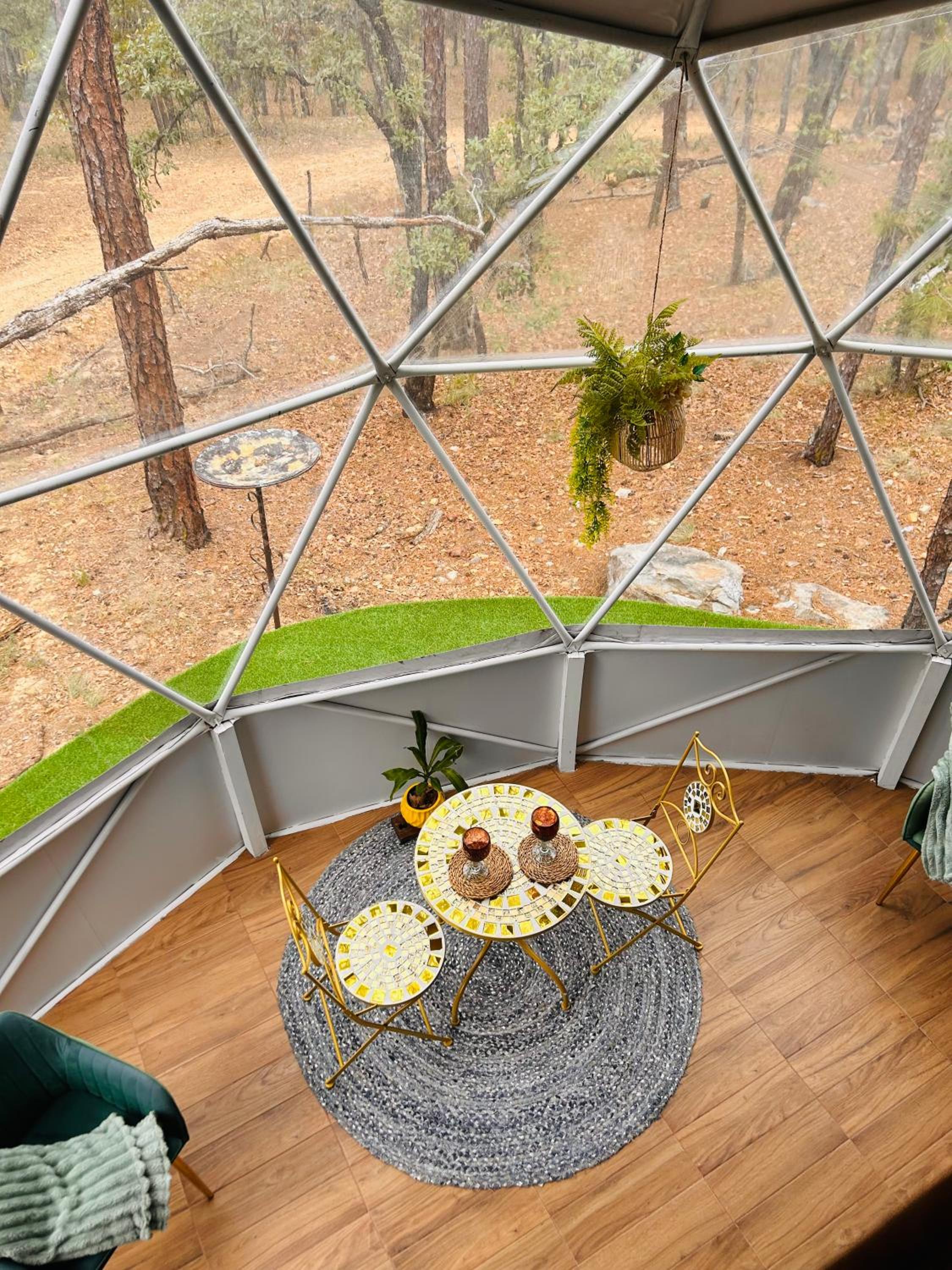 Glamping de lujo en Huasca