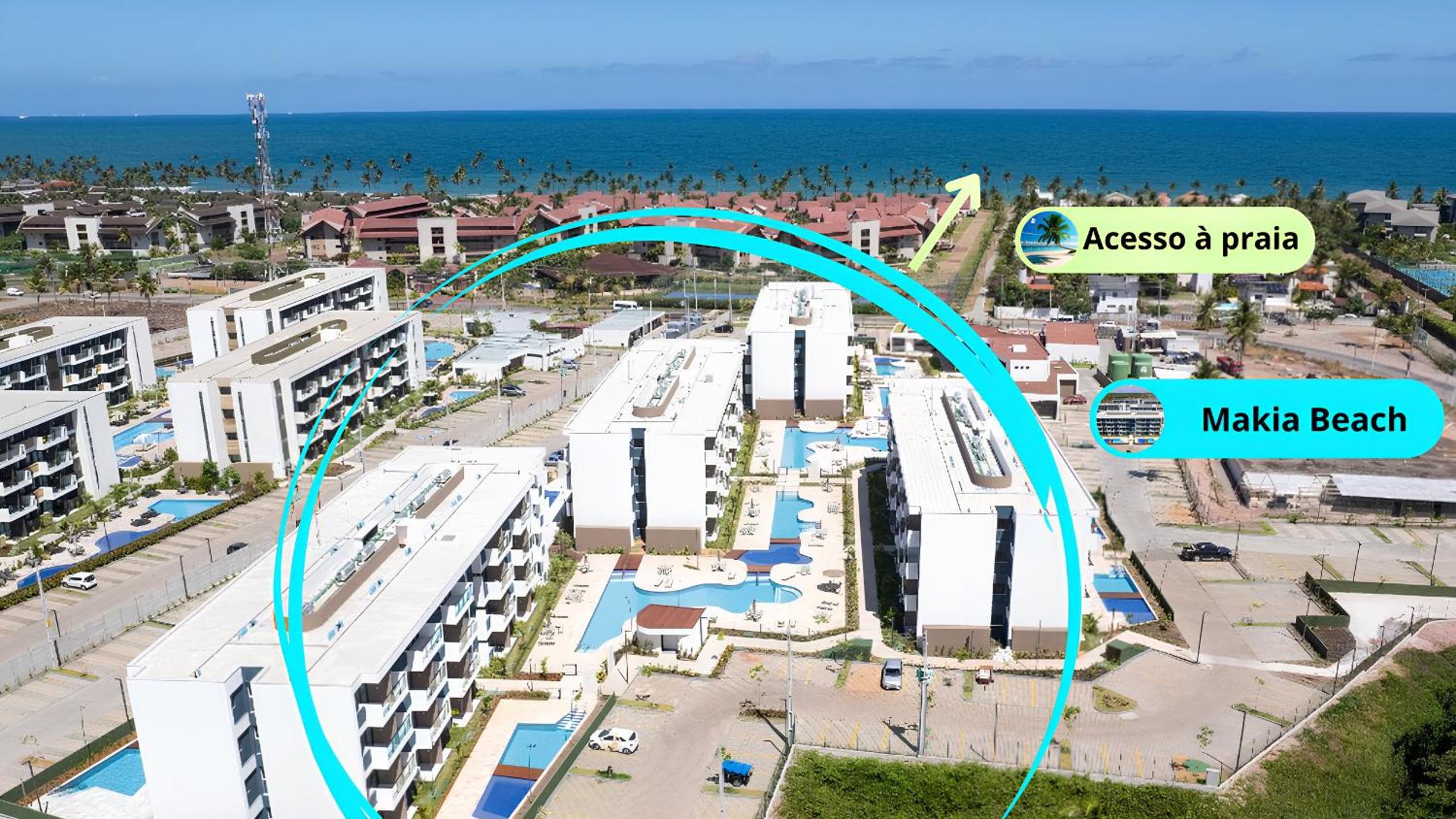 Makia Beach Experience 21B Térreo - Muro Alto Porto de Galinhas
