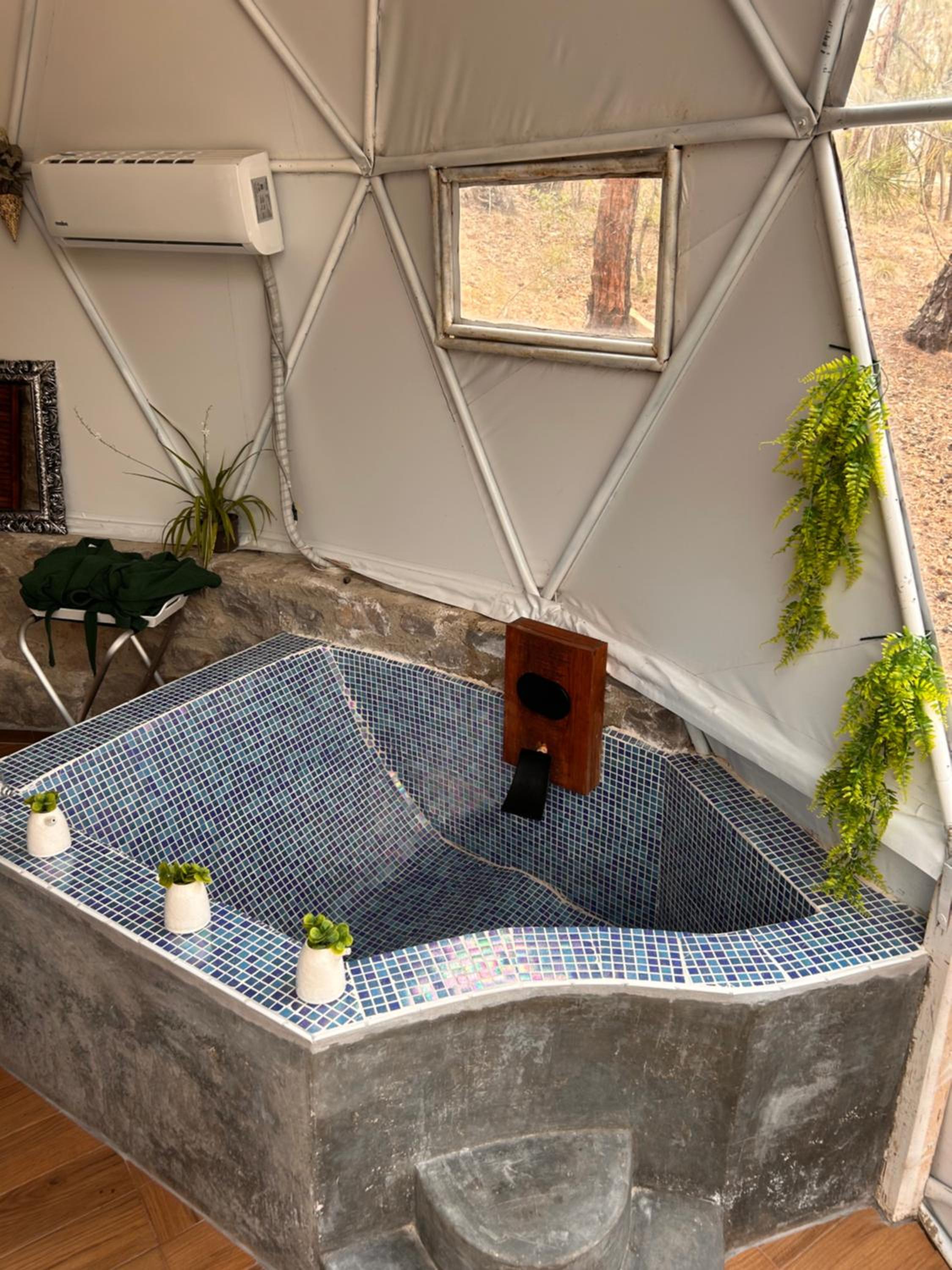Glamping de lujo en Huasca