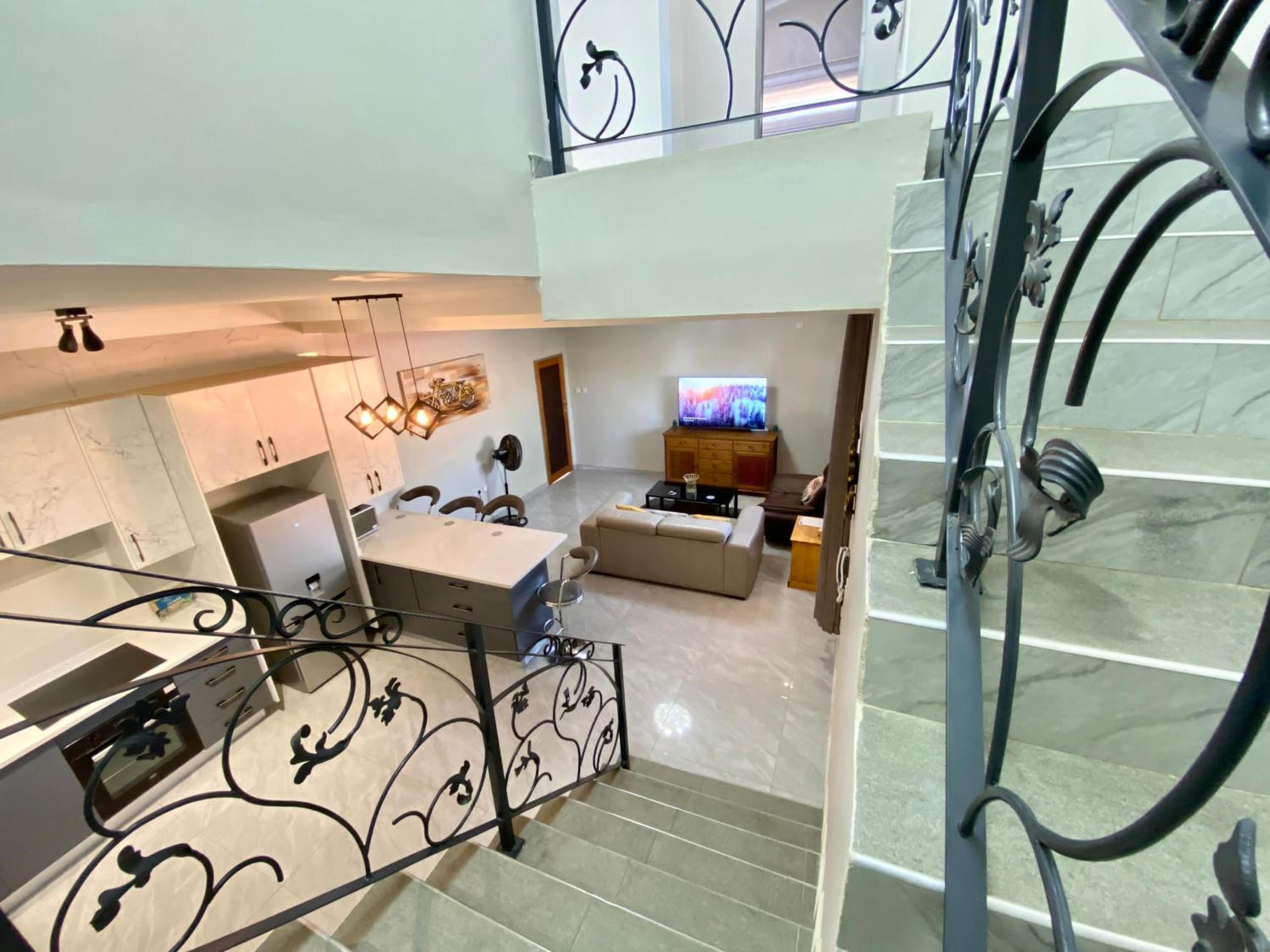modern, two-story luxury house