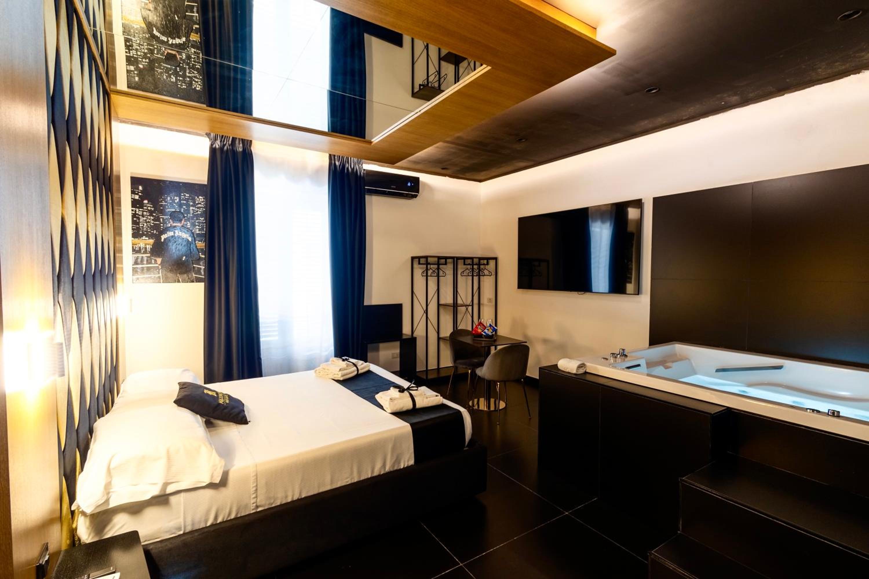 Maximum hub suite&spa en Palermo — hotel room