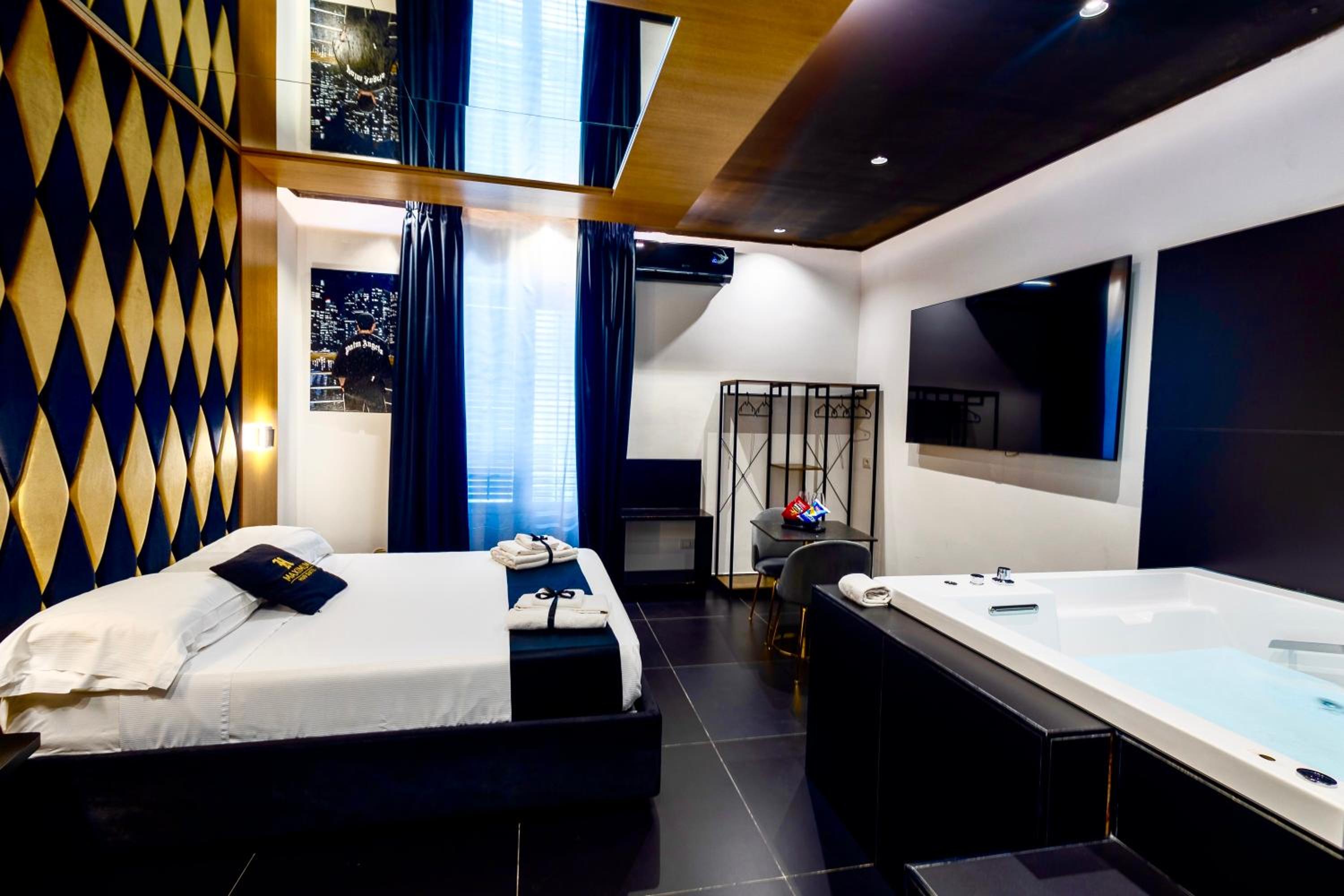 Maximum hub suite&spa en Palermo — hotel room
