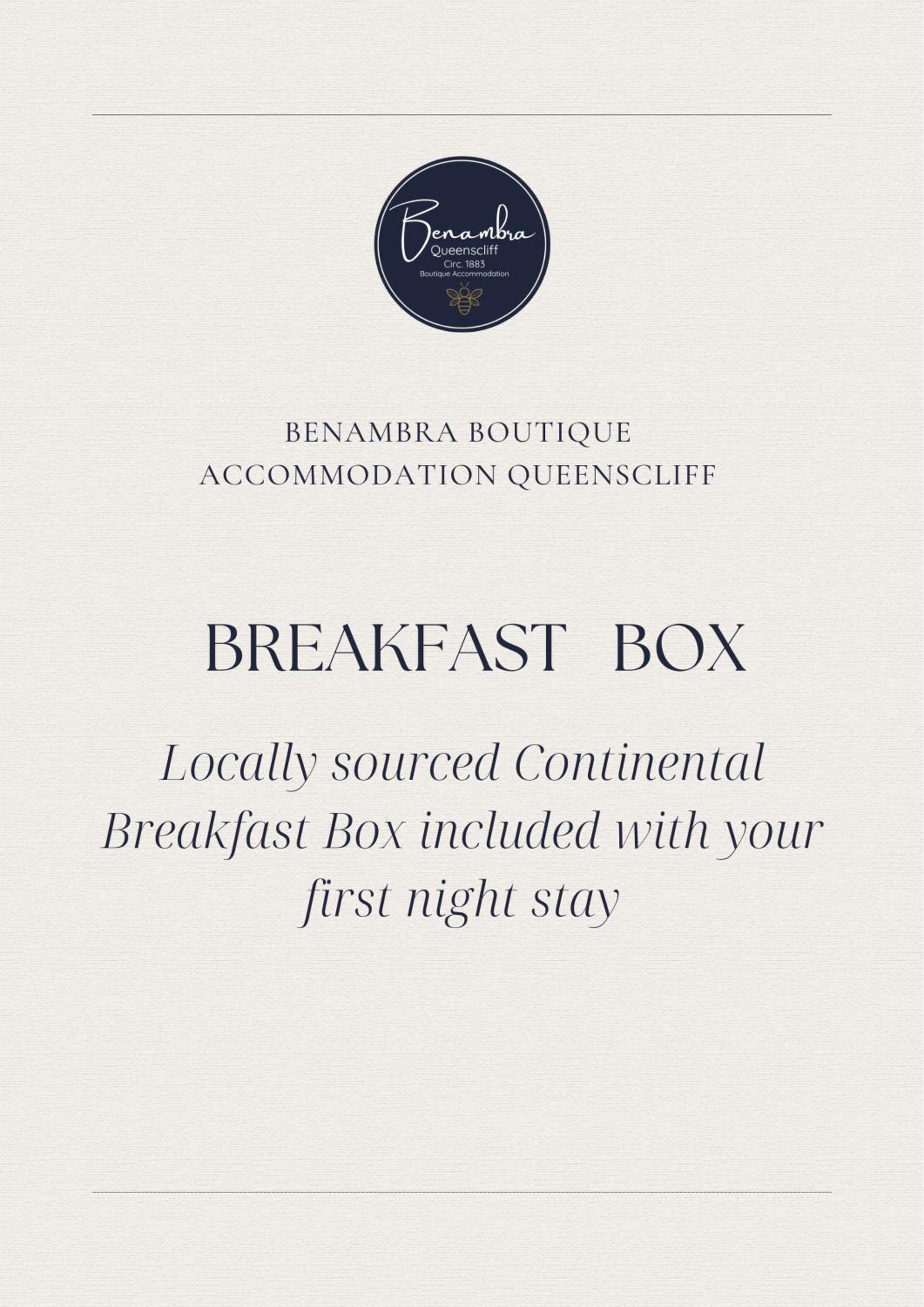 Benambra Boutique Accommodation - c1883 'Lonsdale Suite'