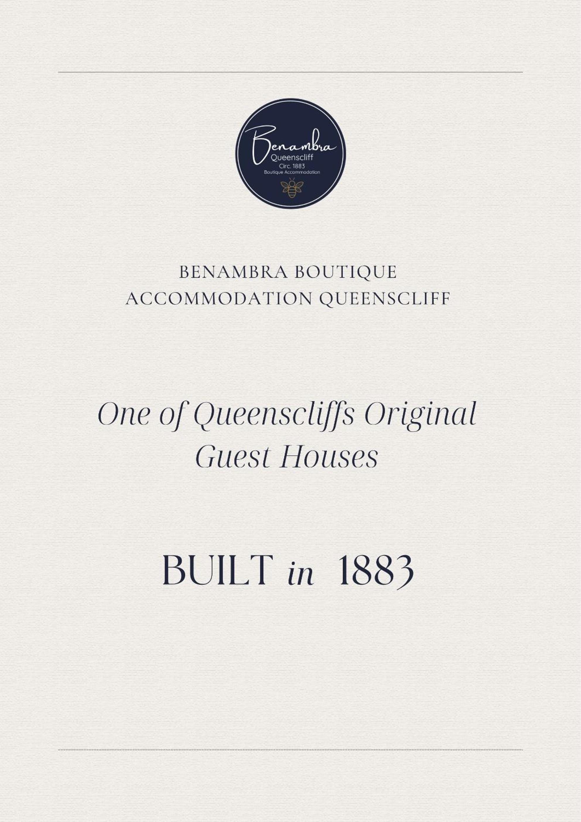 Benambra Boutique Accommodation - c1883 'Lonsdale Suite'