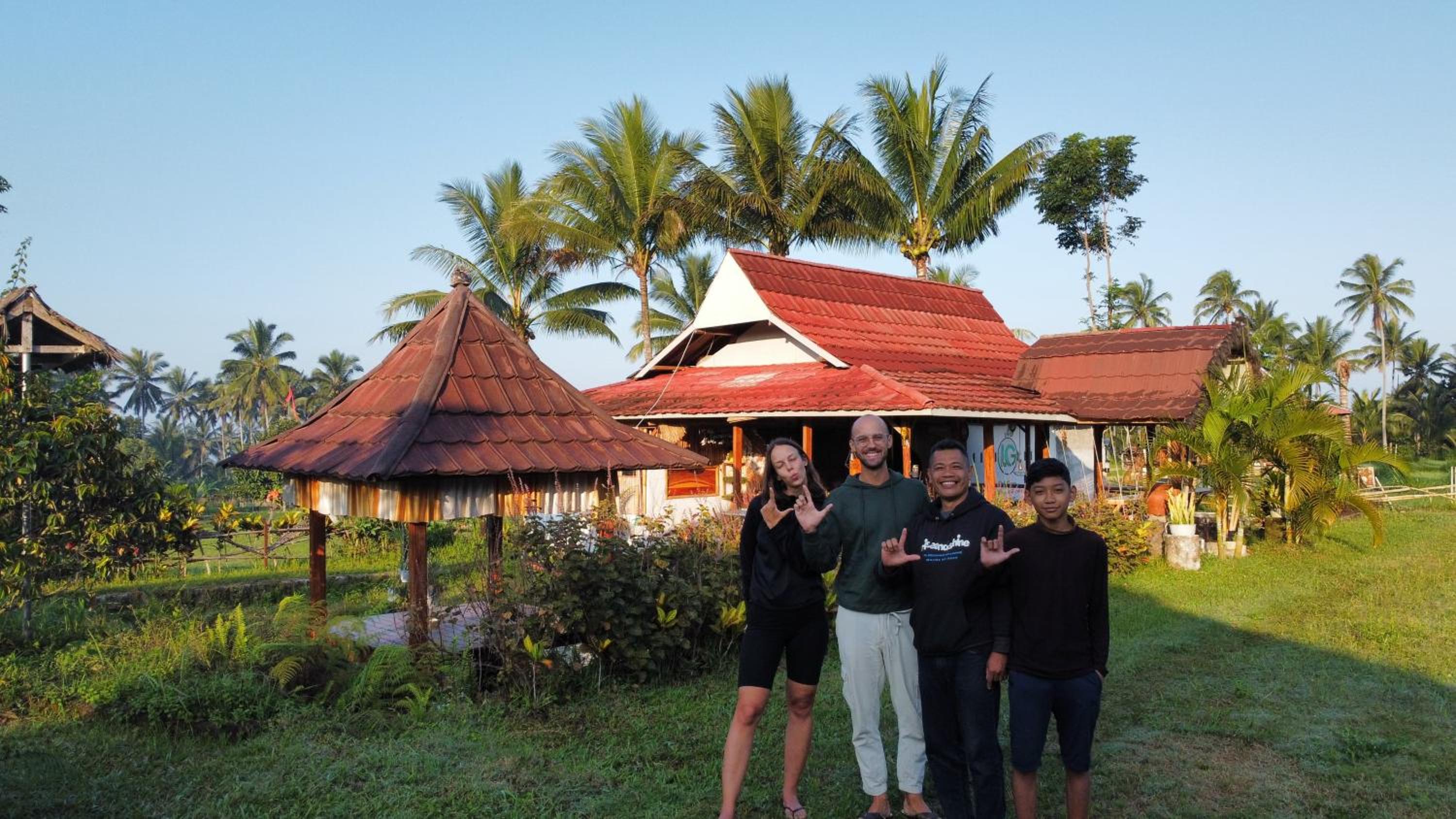 Linkgreen Homestay Lombok view 2