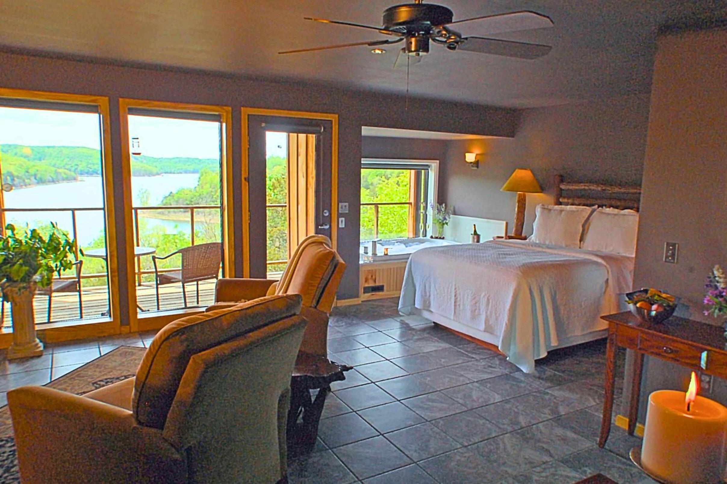 Beaver Lakefront Cabins - Couples Only Getaways