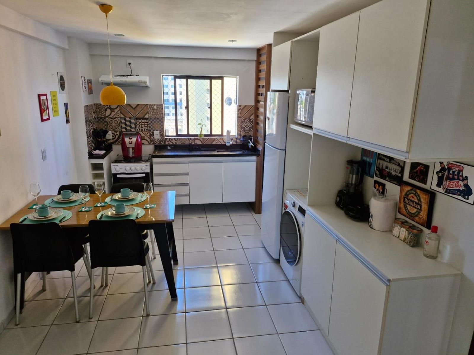 Apto moderno em Ponta Negra - Garagem e conforto