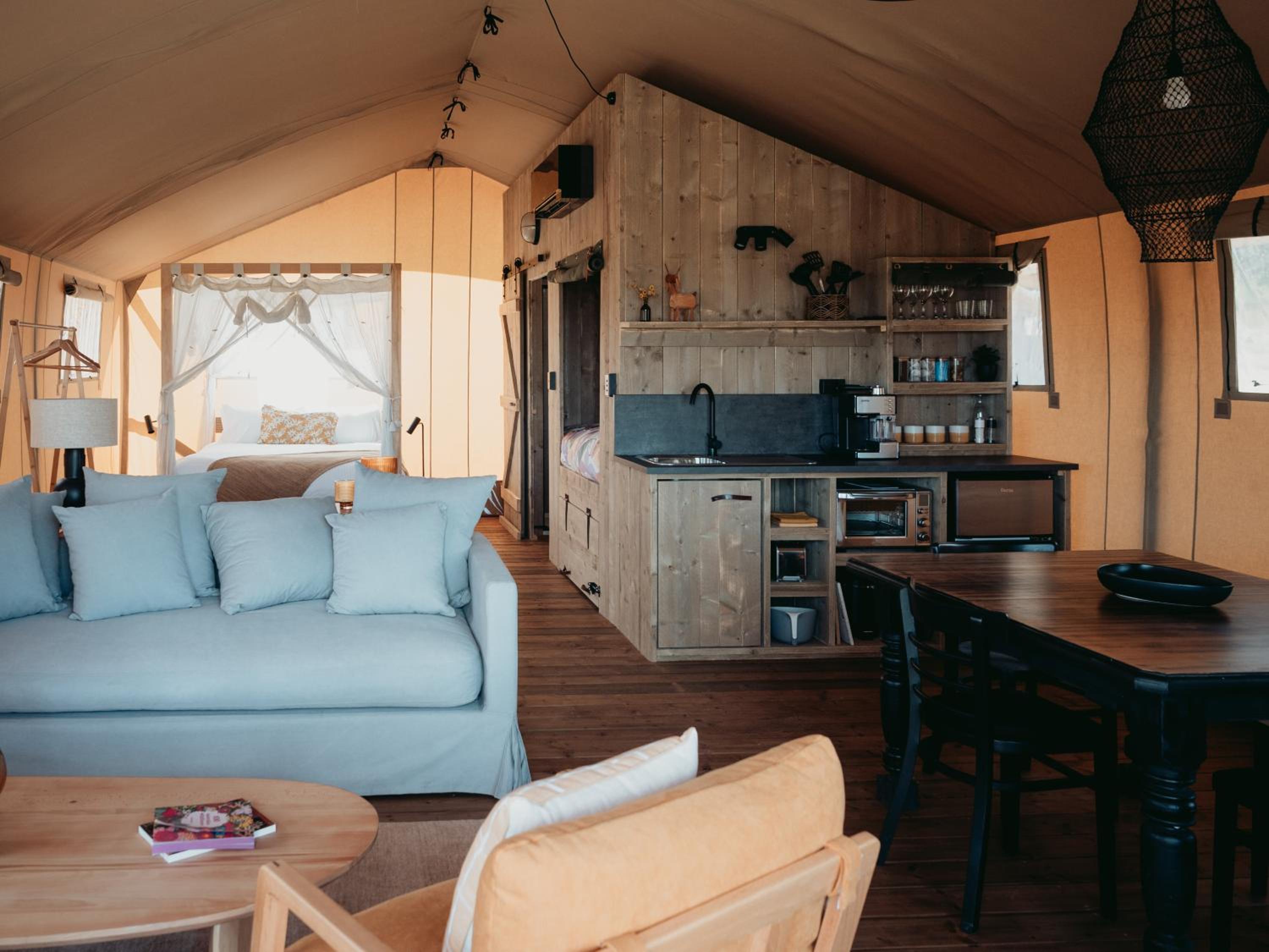 the YellowBoxWood Heathcote - Echidna Ridge and Emu Valley Tents x 2