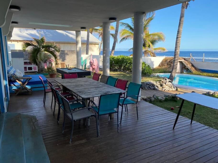 Villa 'Chatmoureux' face mer et piscine view 4