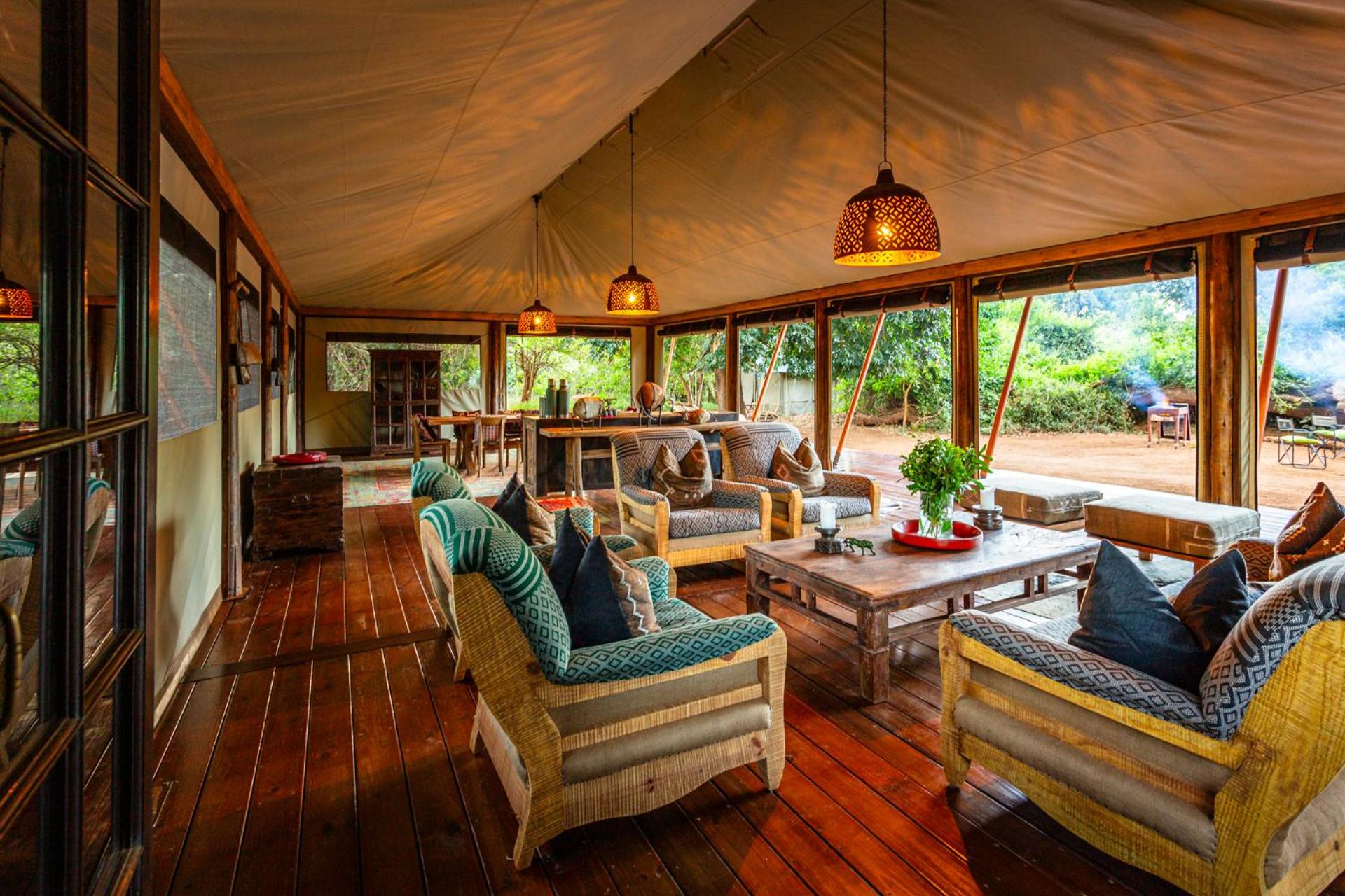 Hutwini Walking Camp by RETURN Africa view 4