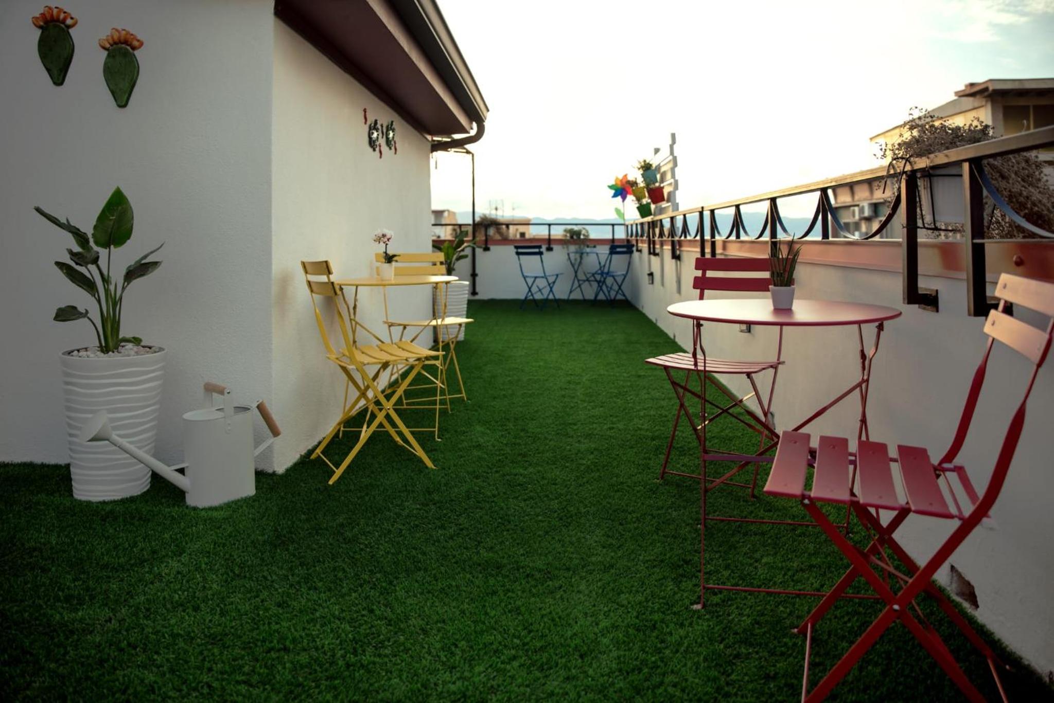B&B Fuori Squadro - In Centro Città - Terrazza Relax vista Mare