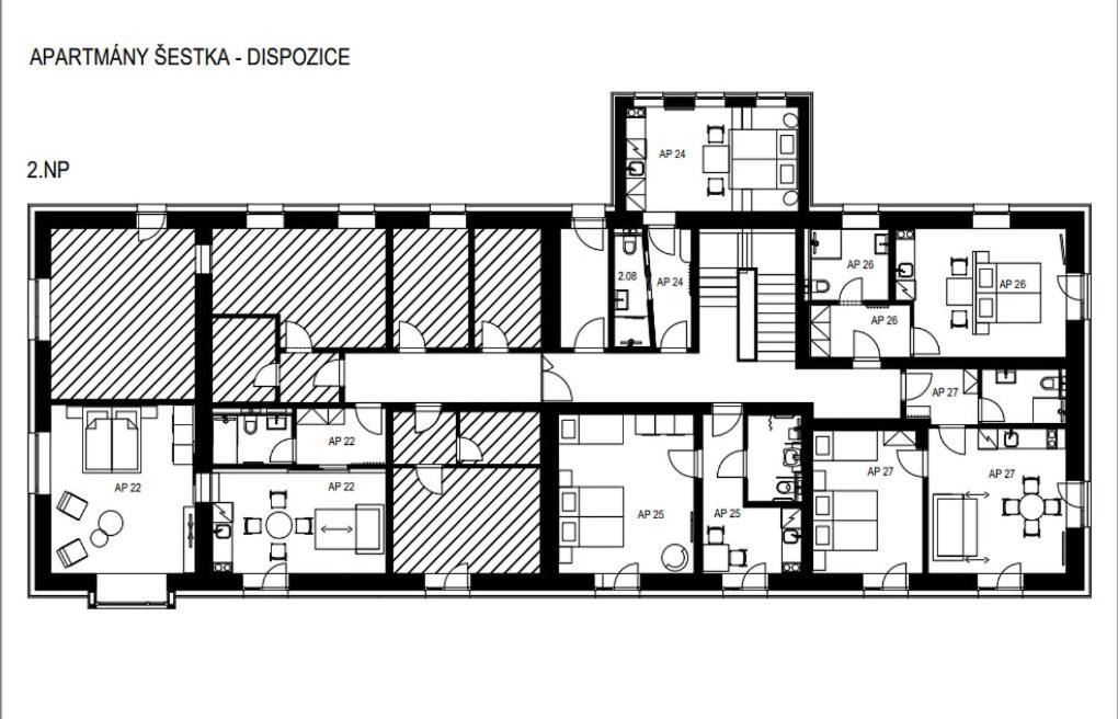 Apartmány Šestka