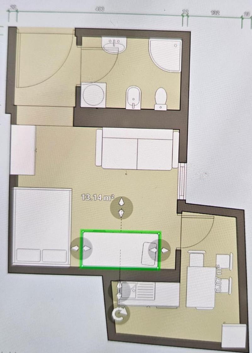 Ground floor Studio in Golem Next to Hotel Flower self check in 100m to beach