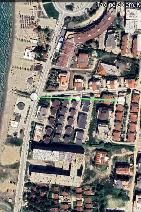 Ground floor Studio in Golem Next to Hotel Flower self check in 100m to beach