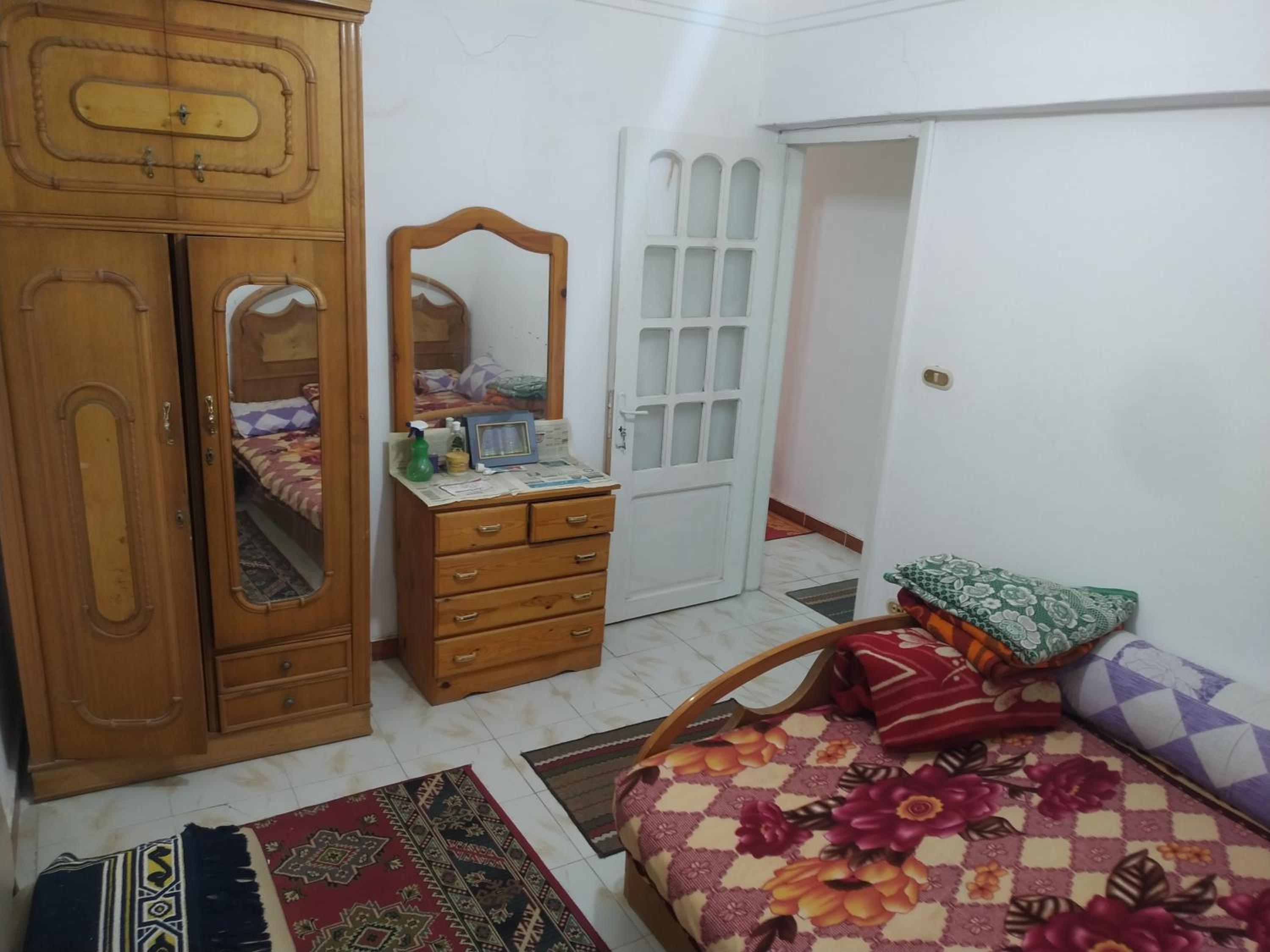 Furnished Apartment - Beach view "Nearest Beach 2 minutes walking" - Free Wifi- Abo keer - Alexandria - Egypt view 3