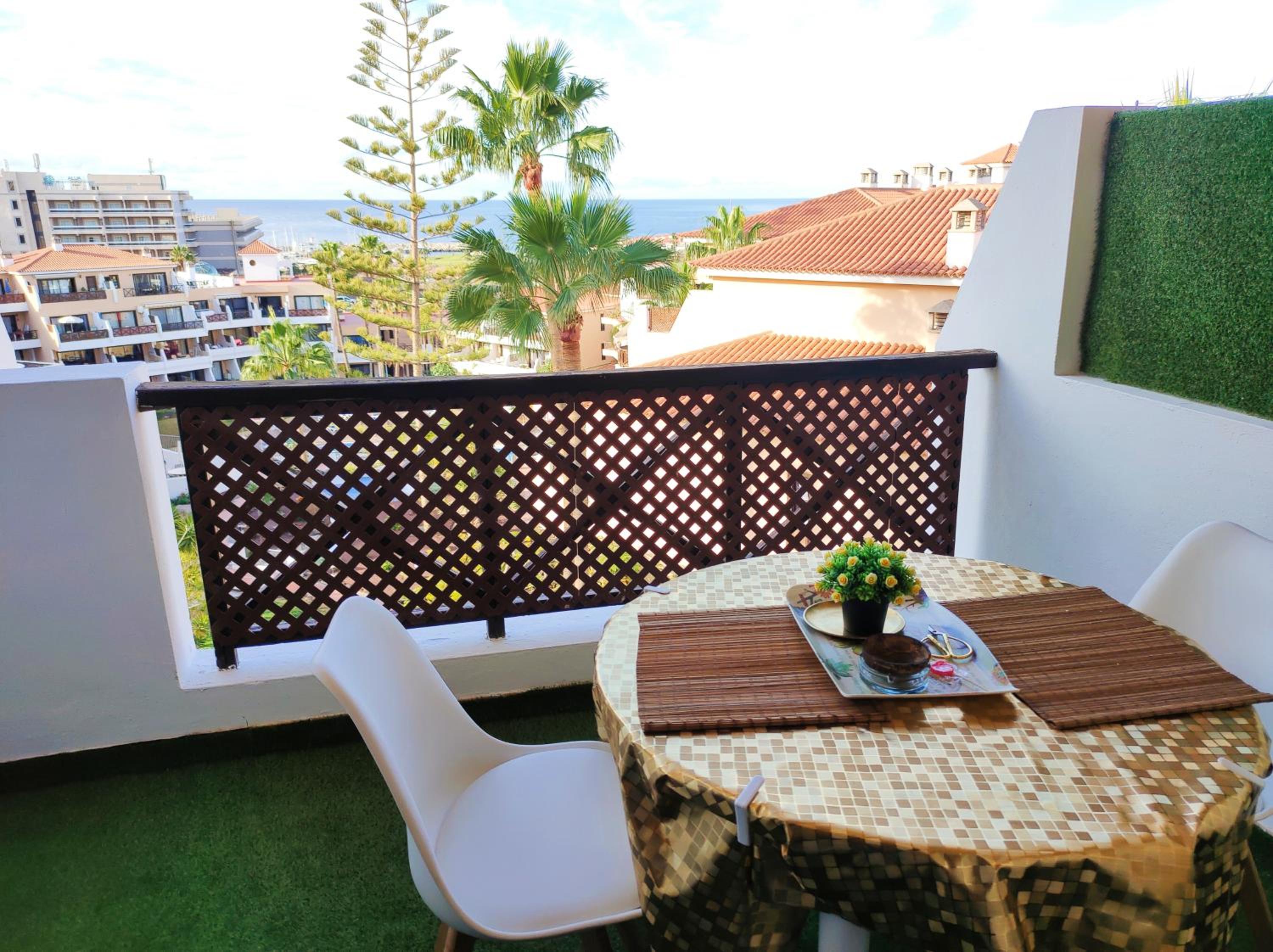 Lovely apartment top views, heated pool, great location view 4