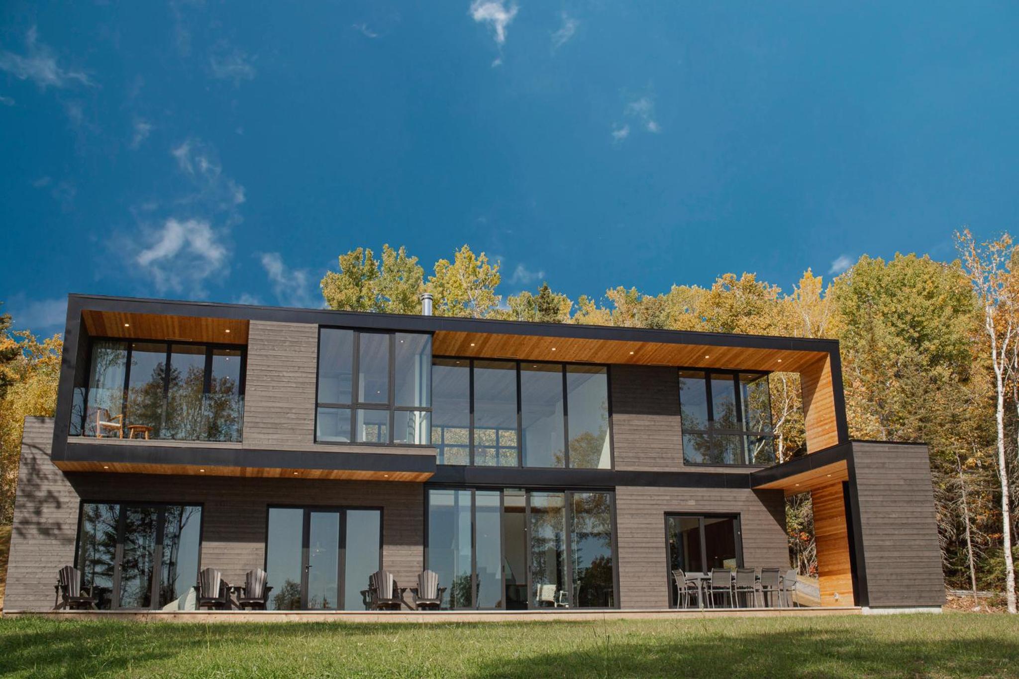 Le Ruisseau: luxurious villa in Charlevoix.
