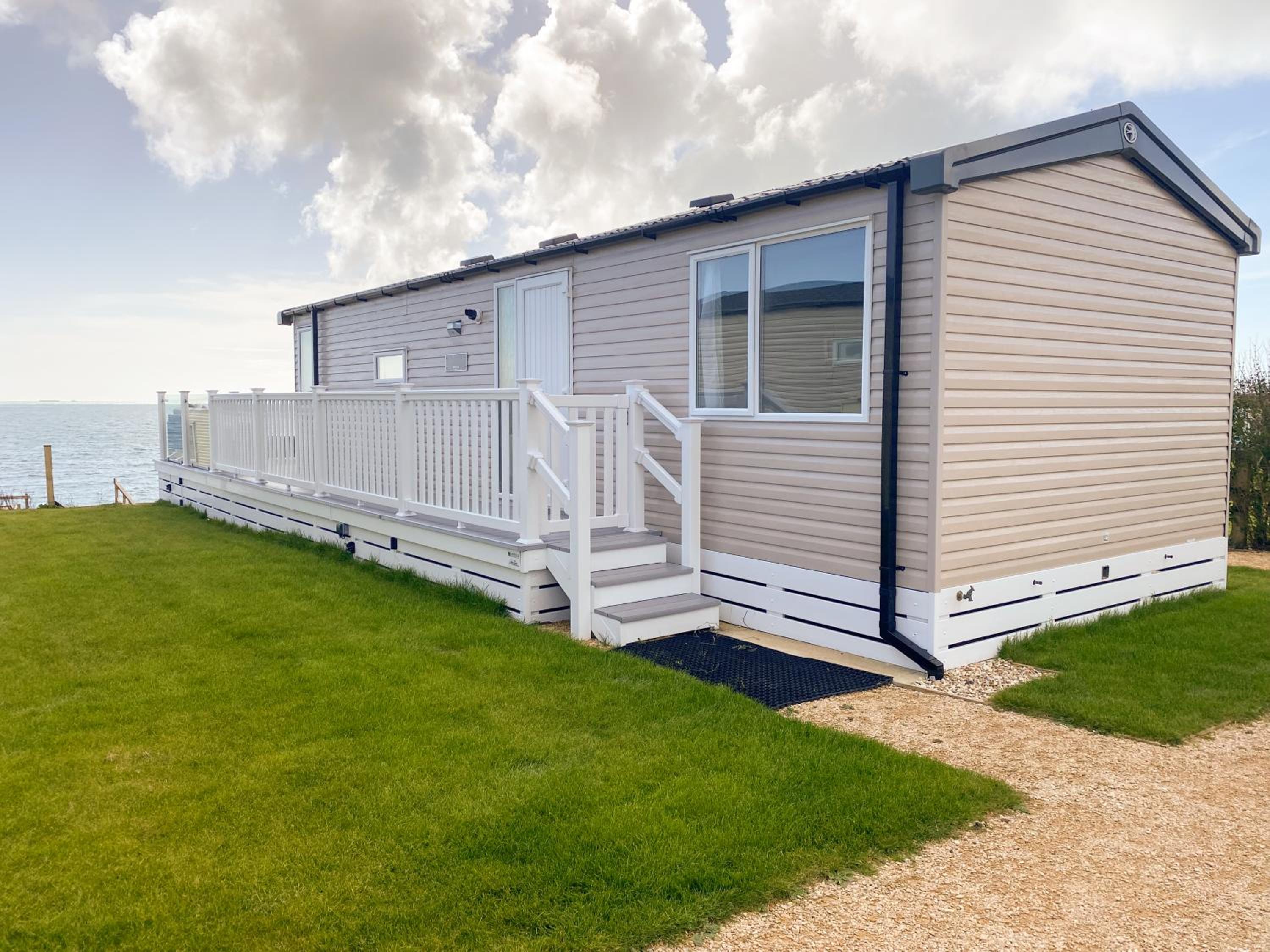 Swift Mosselle Pitch 24 Creek Caravan Park dog friendly view 5