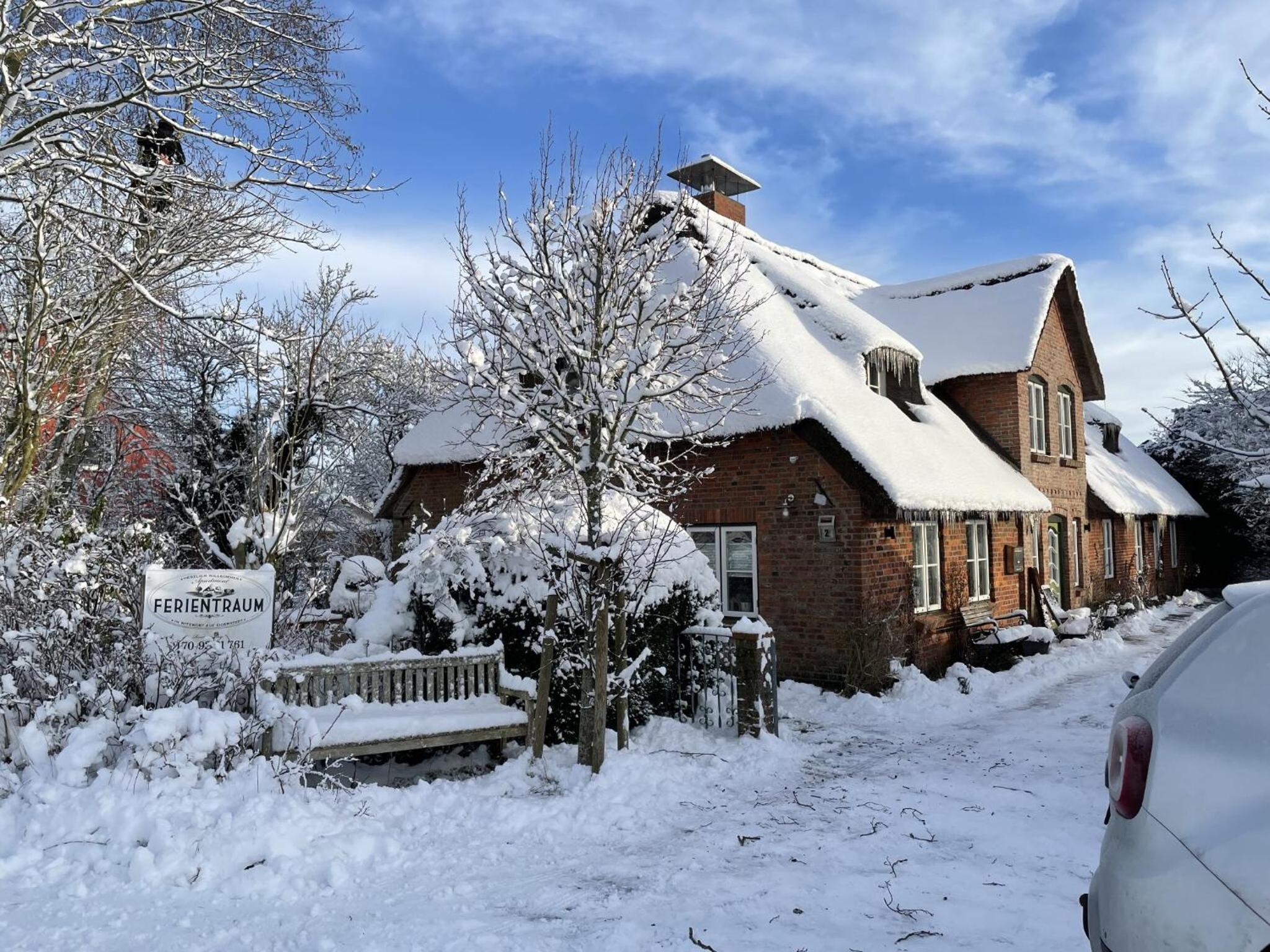 Reetdachhaus auf Eiderstedt