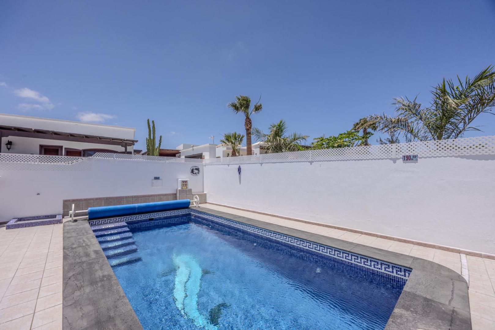 Villa Victoria just 150 metres from Playa Bastian Costa Teguise