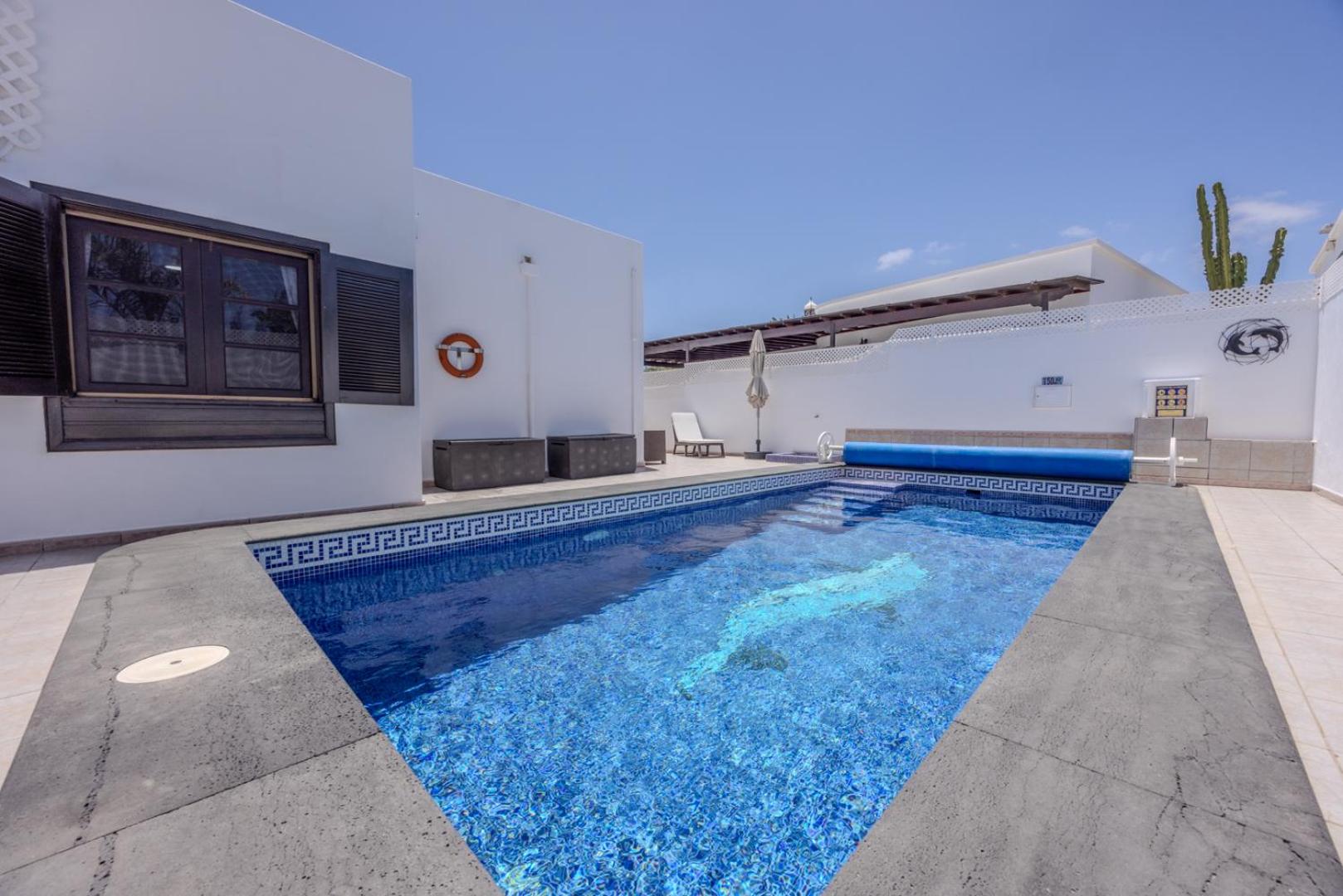 Villa Victoria just 150 metres from Playa Bastian Costa Teguise