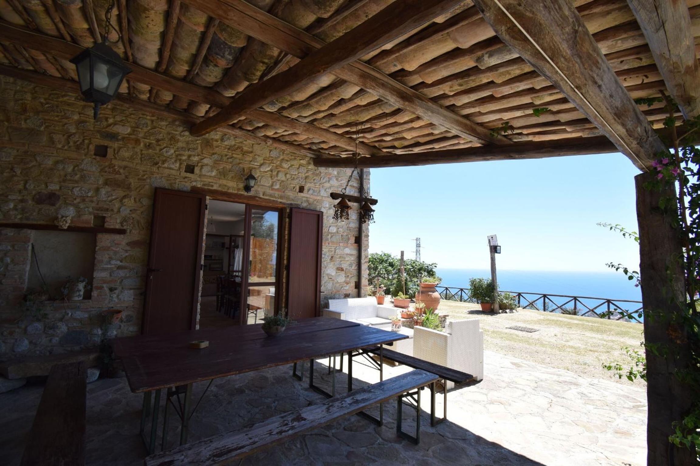 Villa Roccella Ionica, Sea View, a c view 2