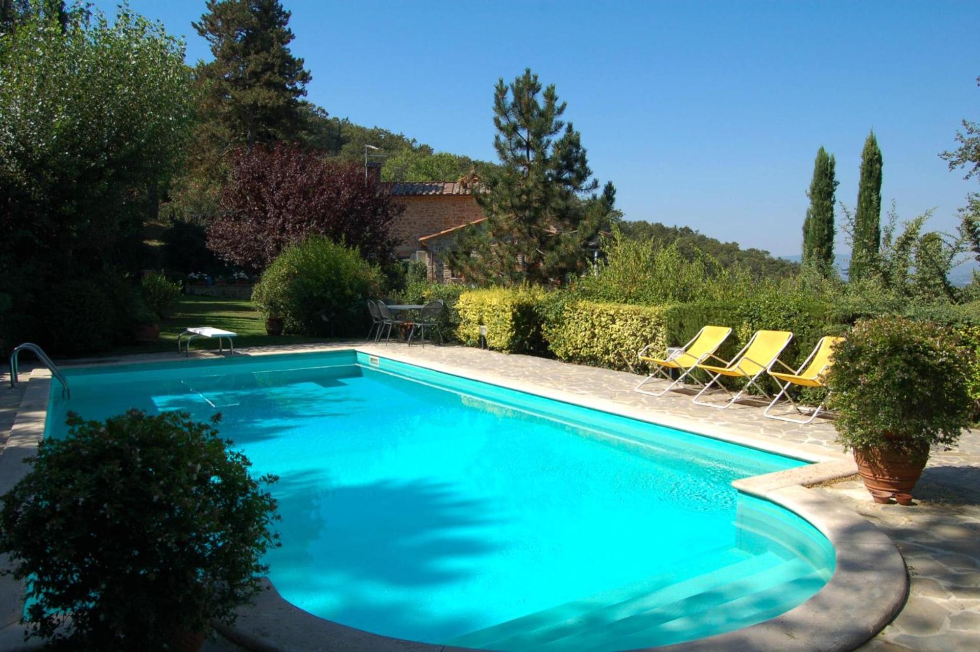 Villa Arancia with private pool view 2