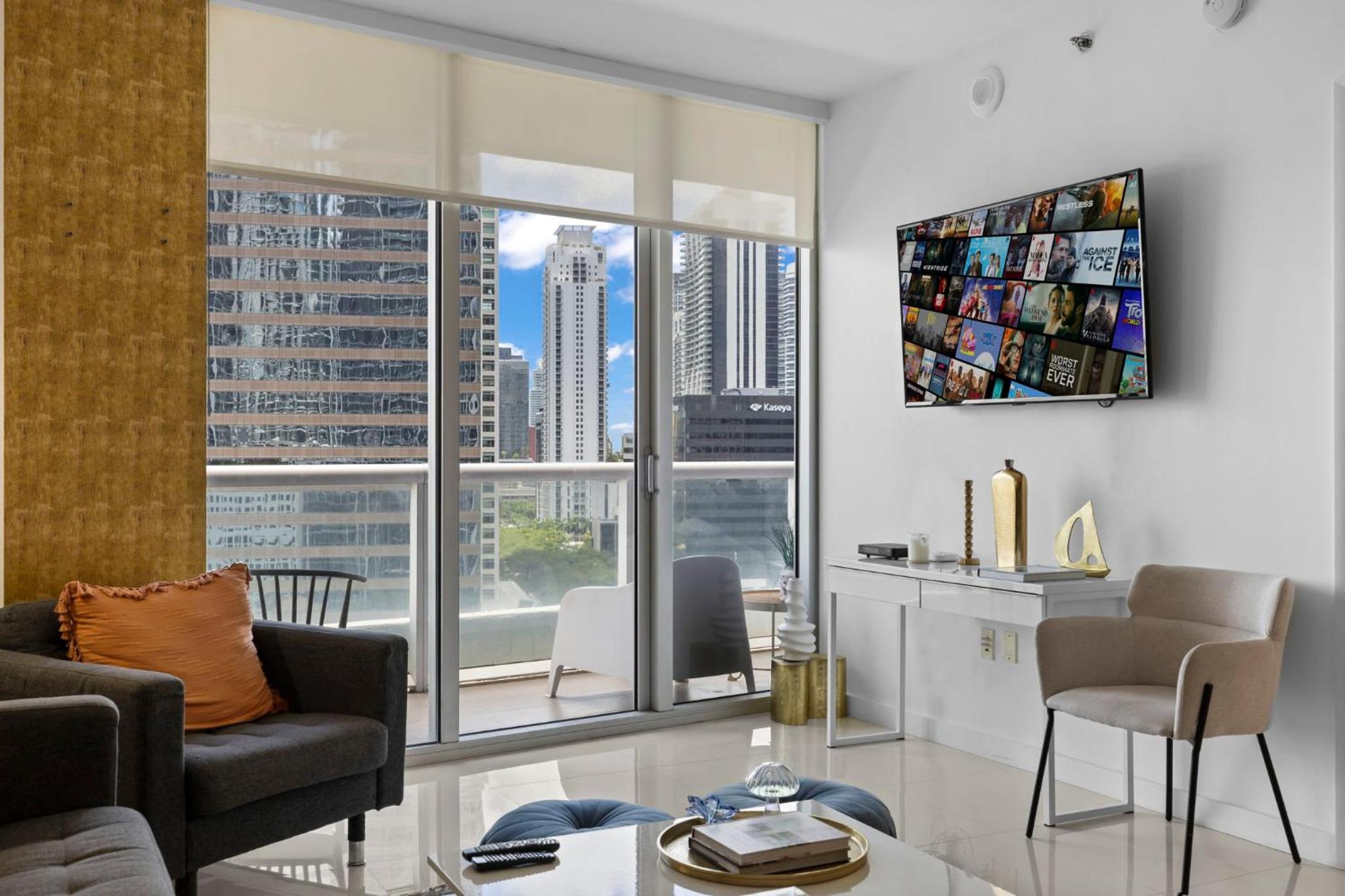 Downtown Brickell- FREE Pool -GYM- SPA