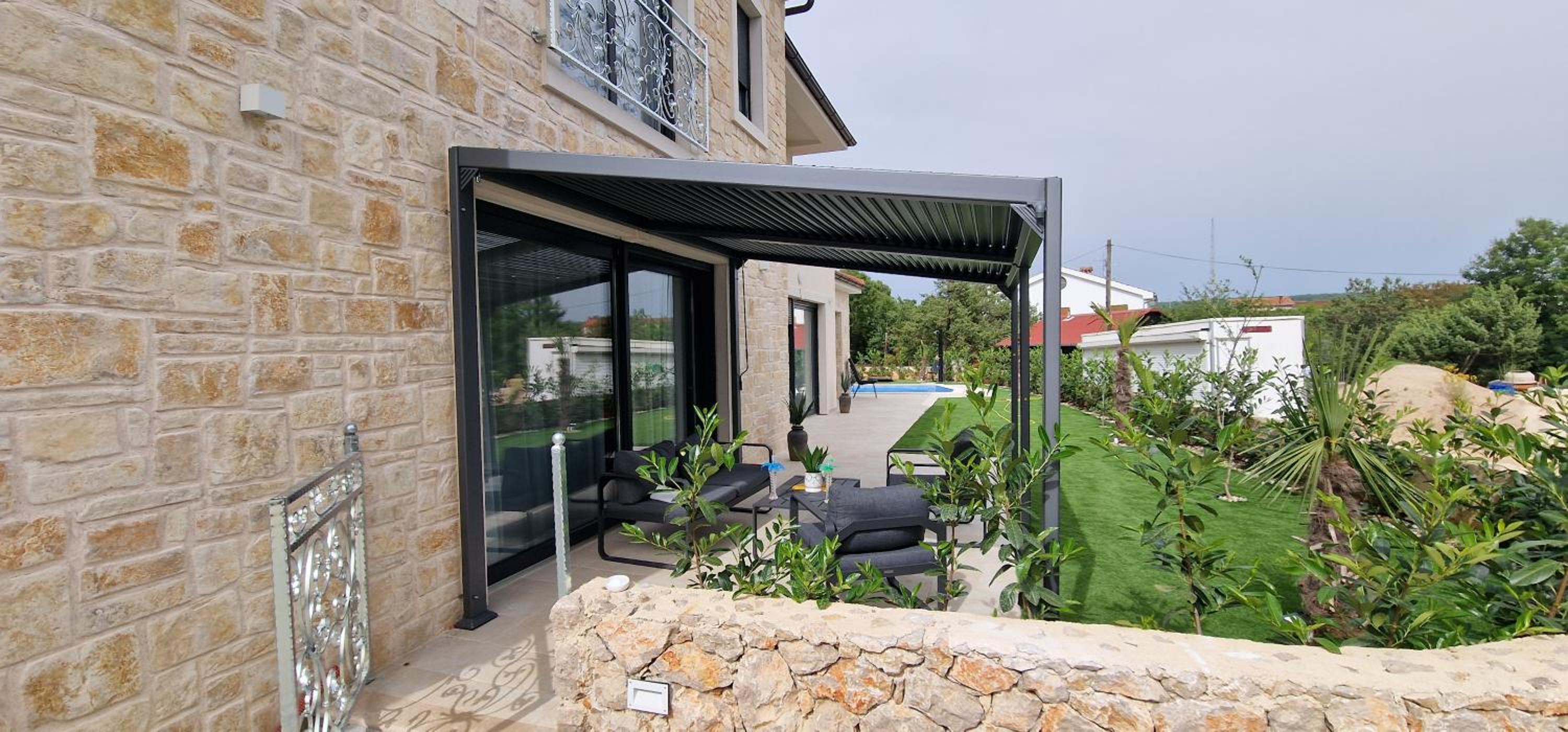 Luxury Villa Aramis with jacuzzi in Malinska