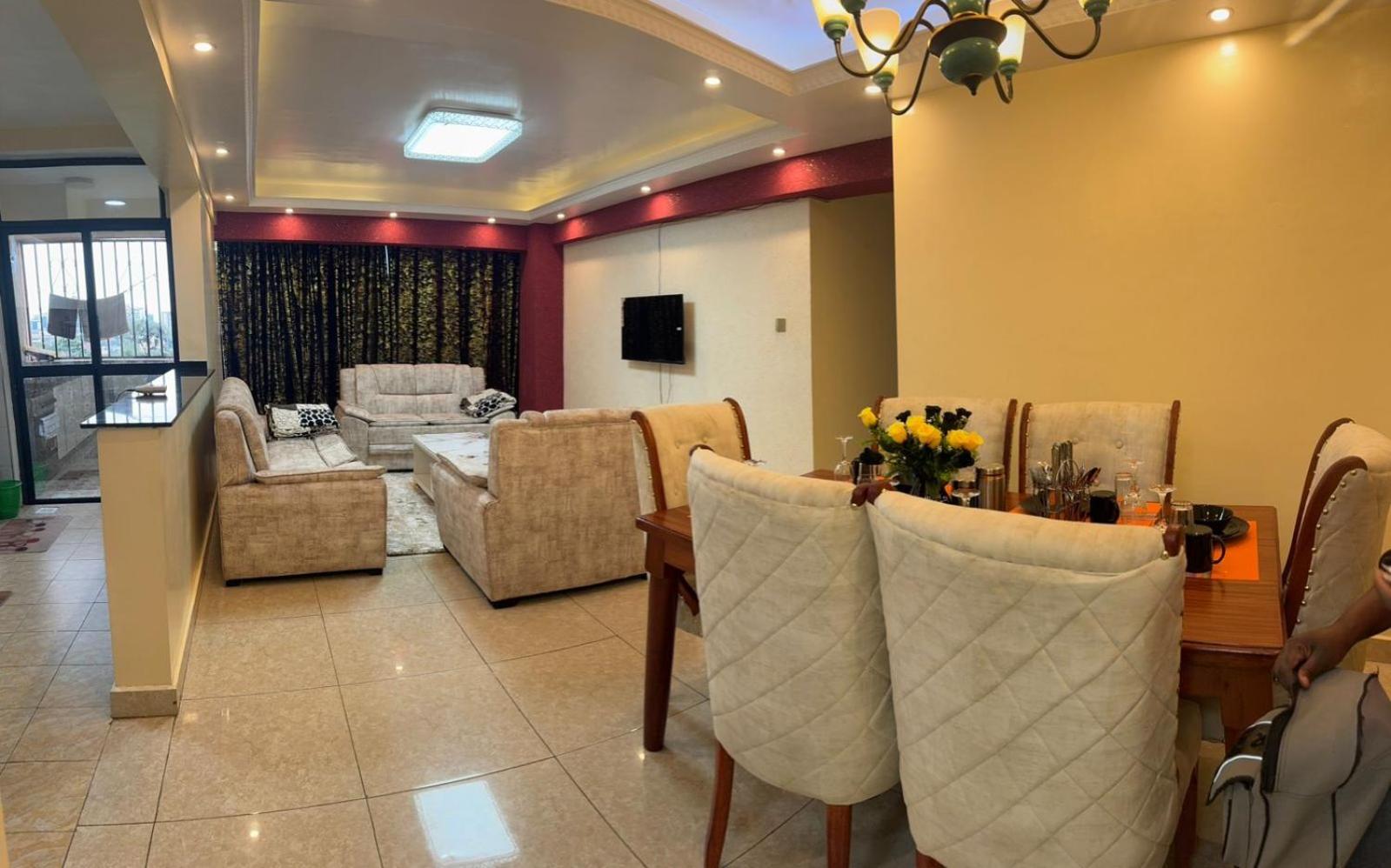 Luxurious 3bedroom furnished apartment Kaisa gardens view 4