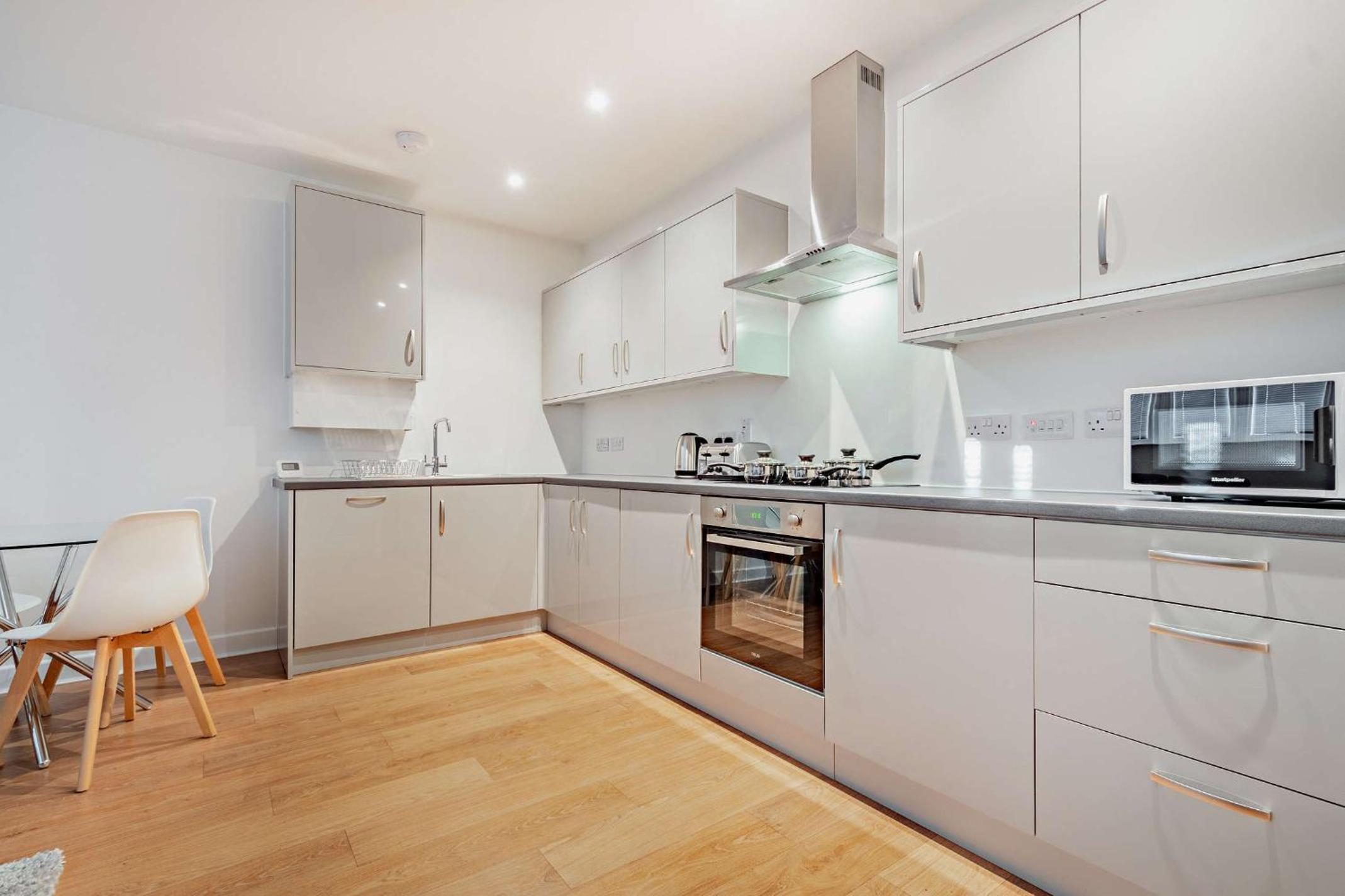Modern, City living Apartments- Private parking view 2