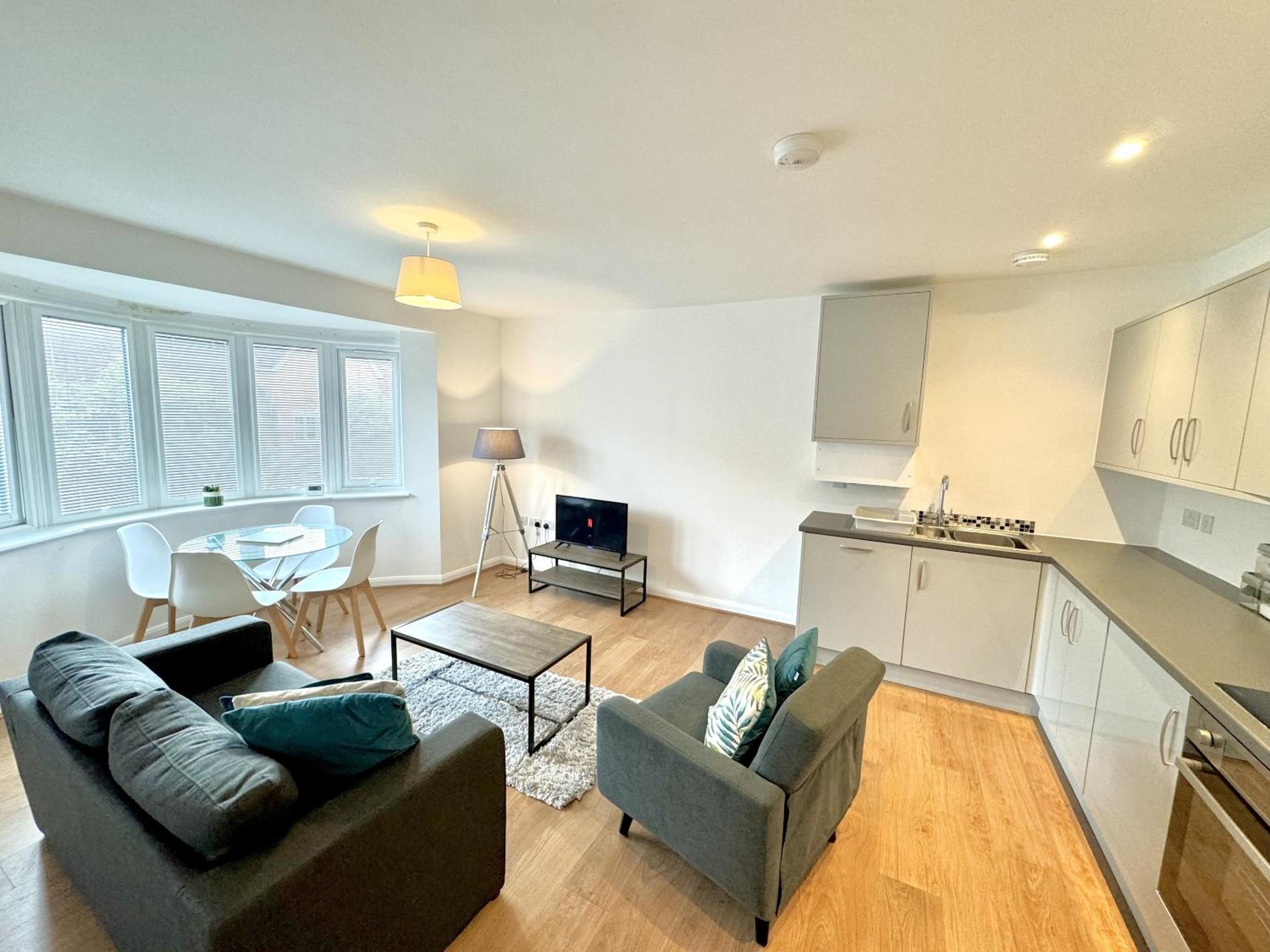 Modern, City living Apartments- Private parking view 4