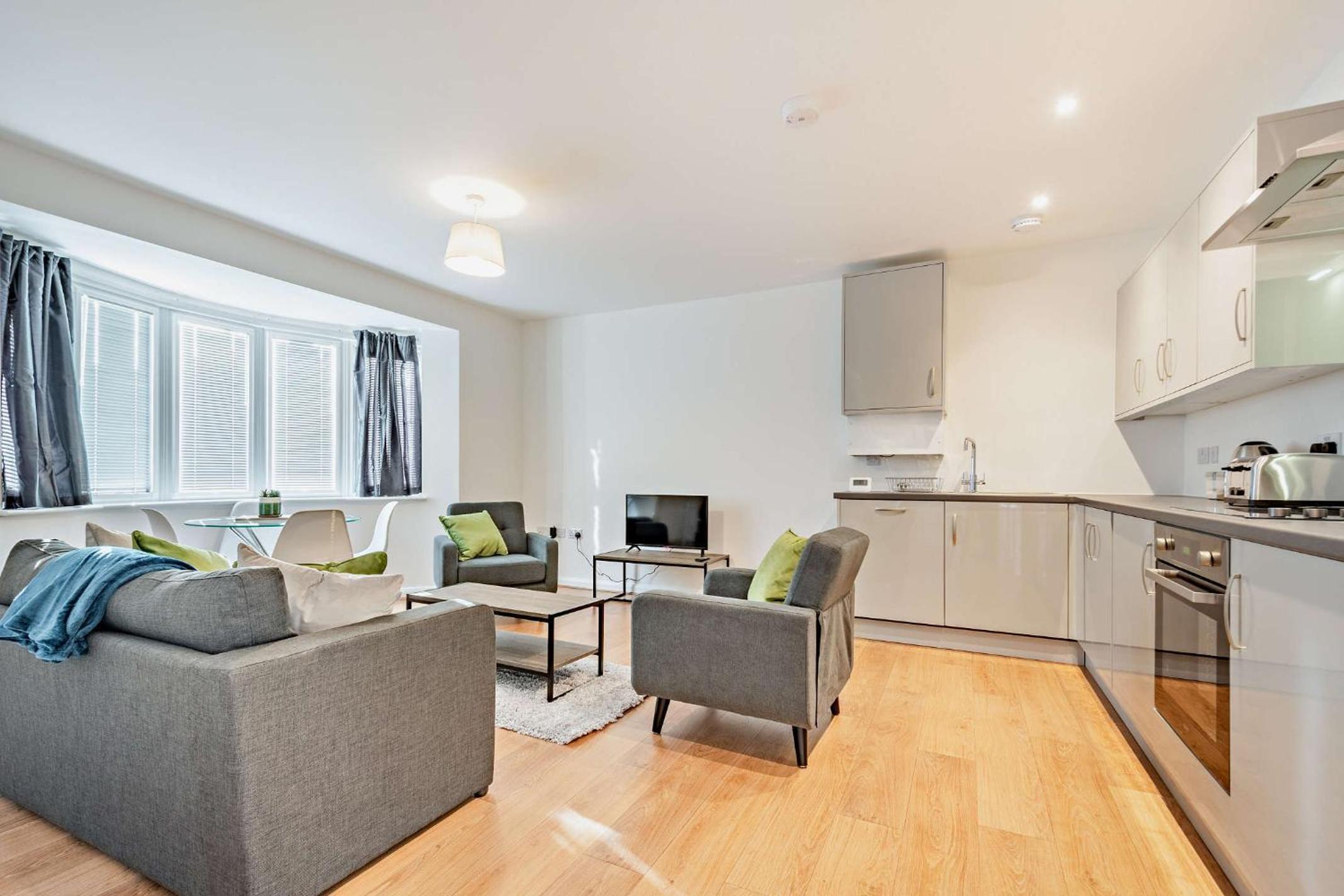 Modern, City living Apartments- Private parking view 5