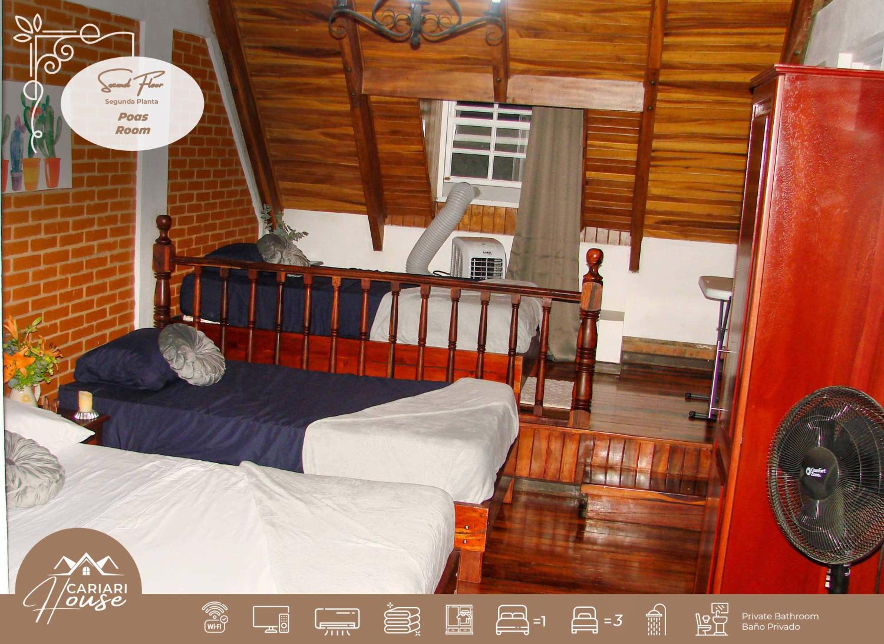 Private rooms, 10 min from SJO Airport
