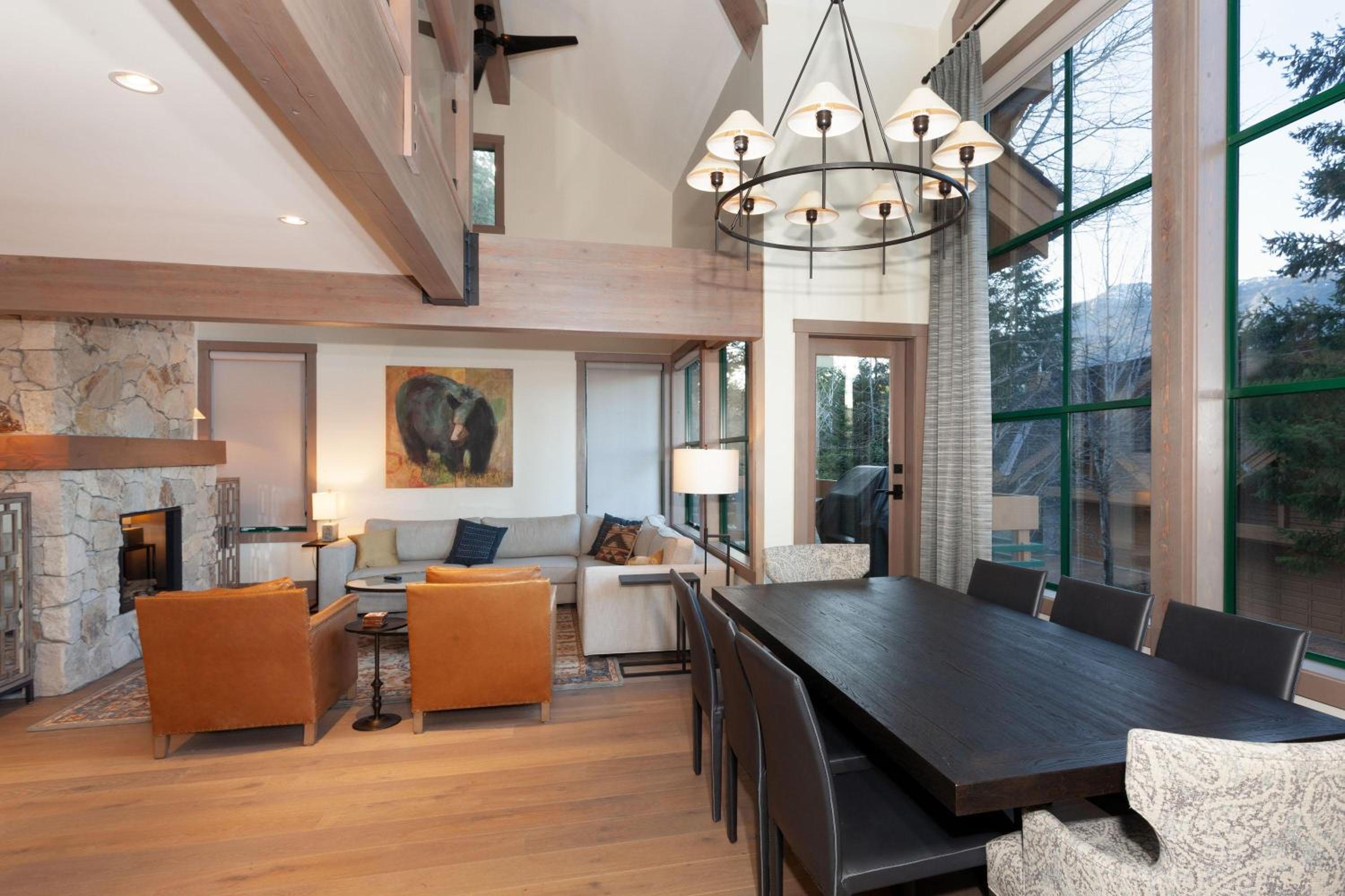Northern Lights 27 | Luxe townhome with Private Hot Tub, Mountain Views & Media Den
