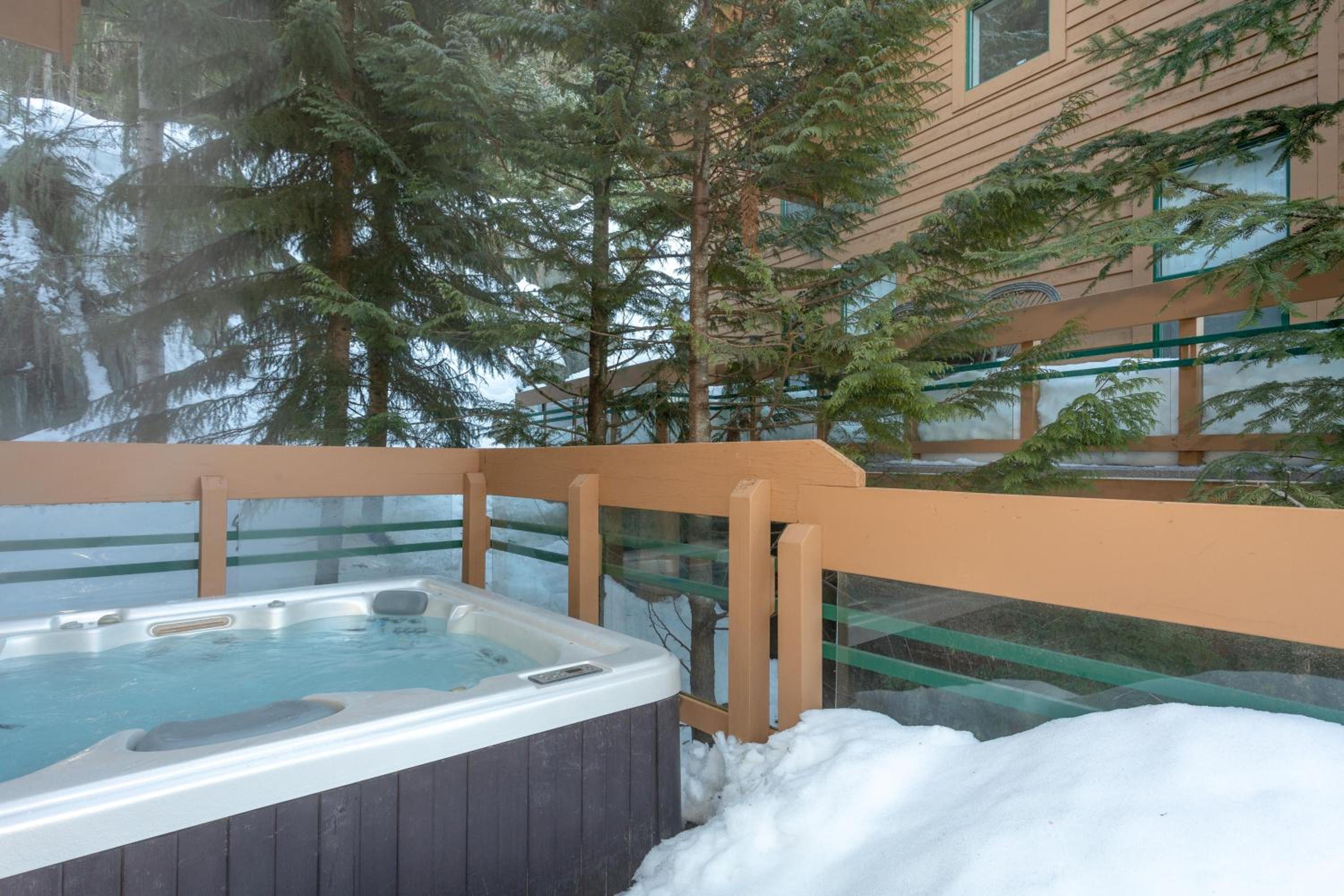 Northern Lights 27 | Luxe townhome with Private Hot Tub, Mountain Views & Media Den