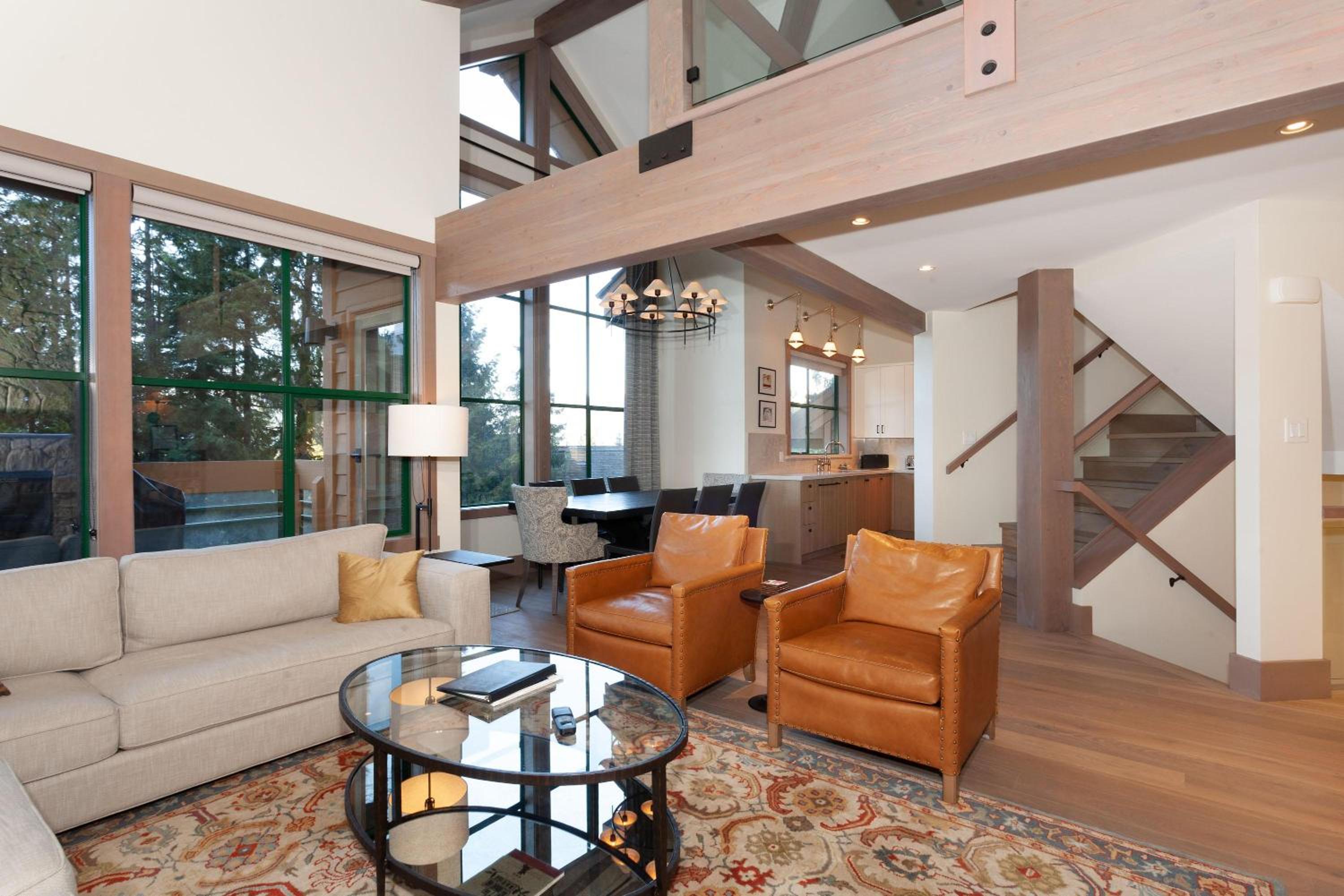 Northern Lights 27 | Luxe townhome with Private Hot Tub, Mountain Views & Media Den