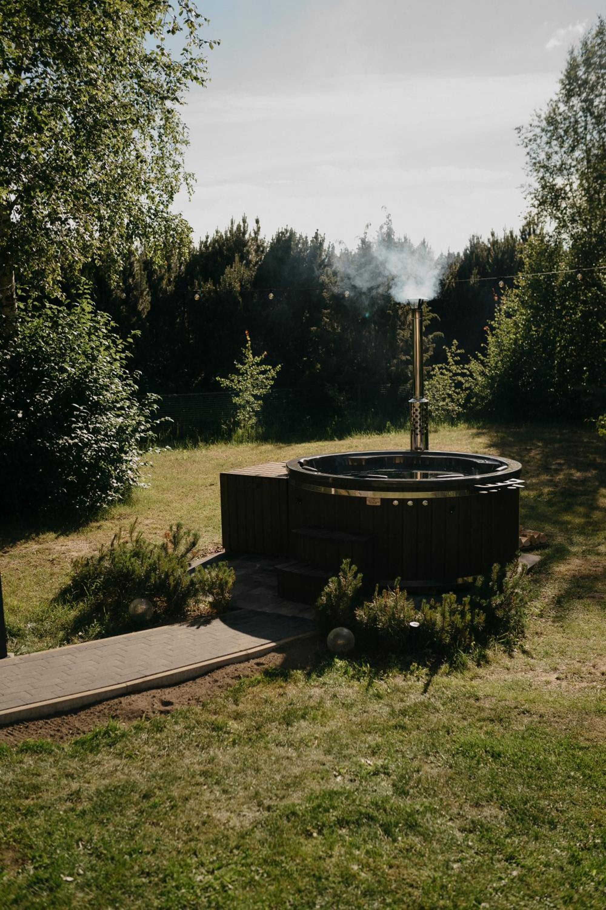 ANDO Villa with wood stove sauna